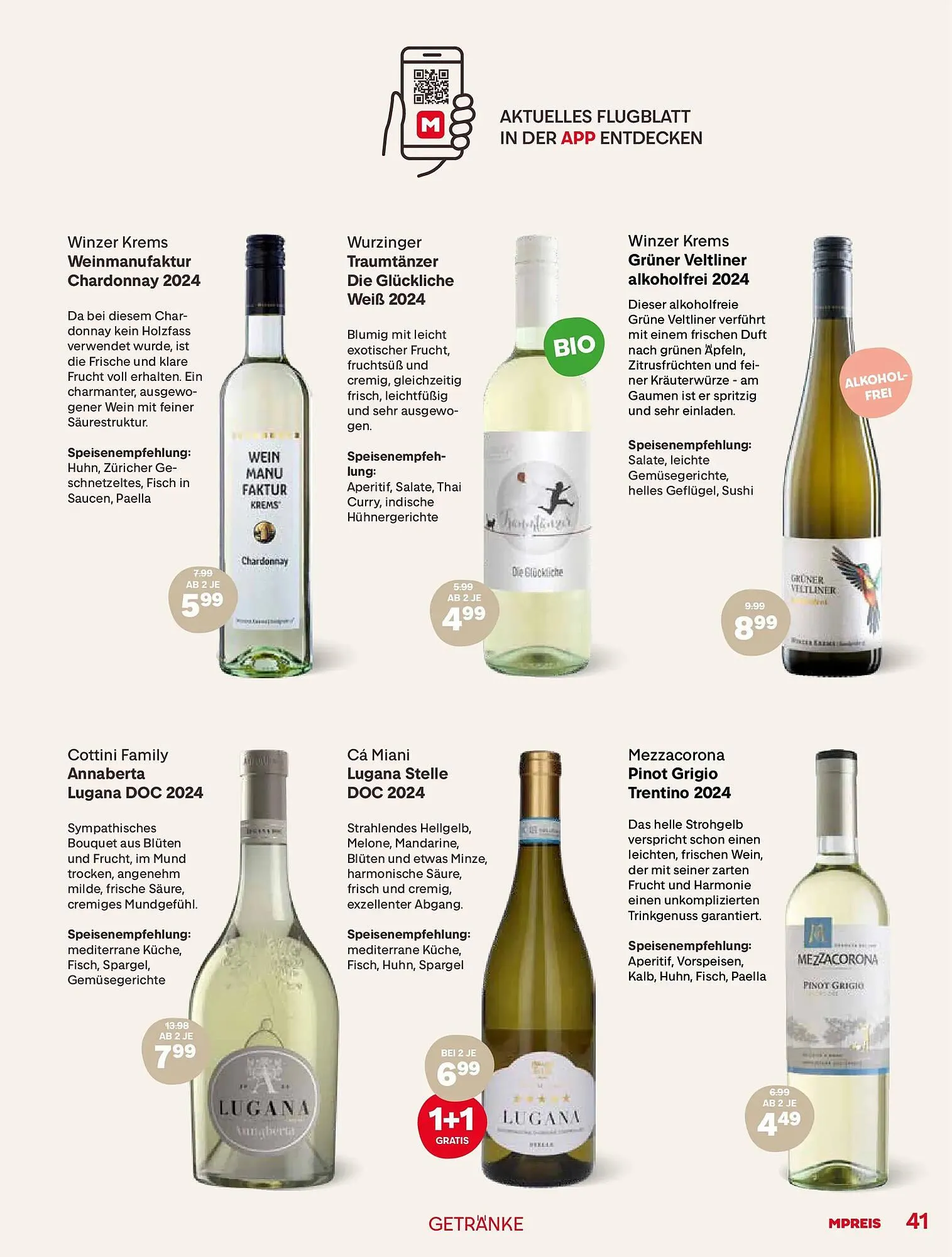 MPreis Flugblatt von 24. November bis 14. Dezember 2025 - Flugblätt seite  41
