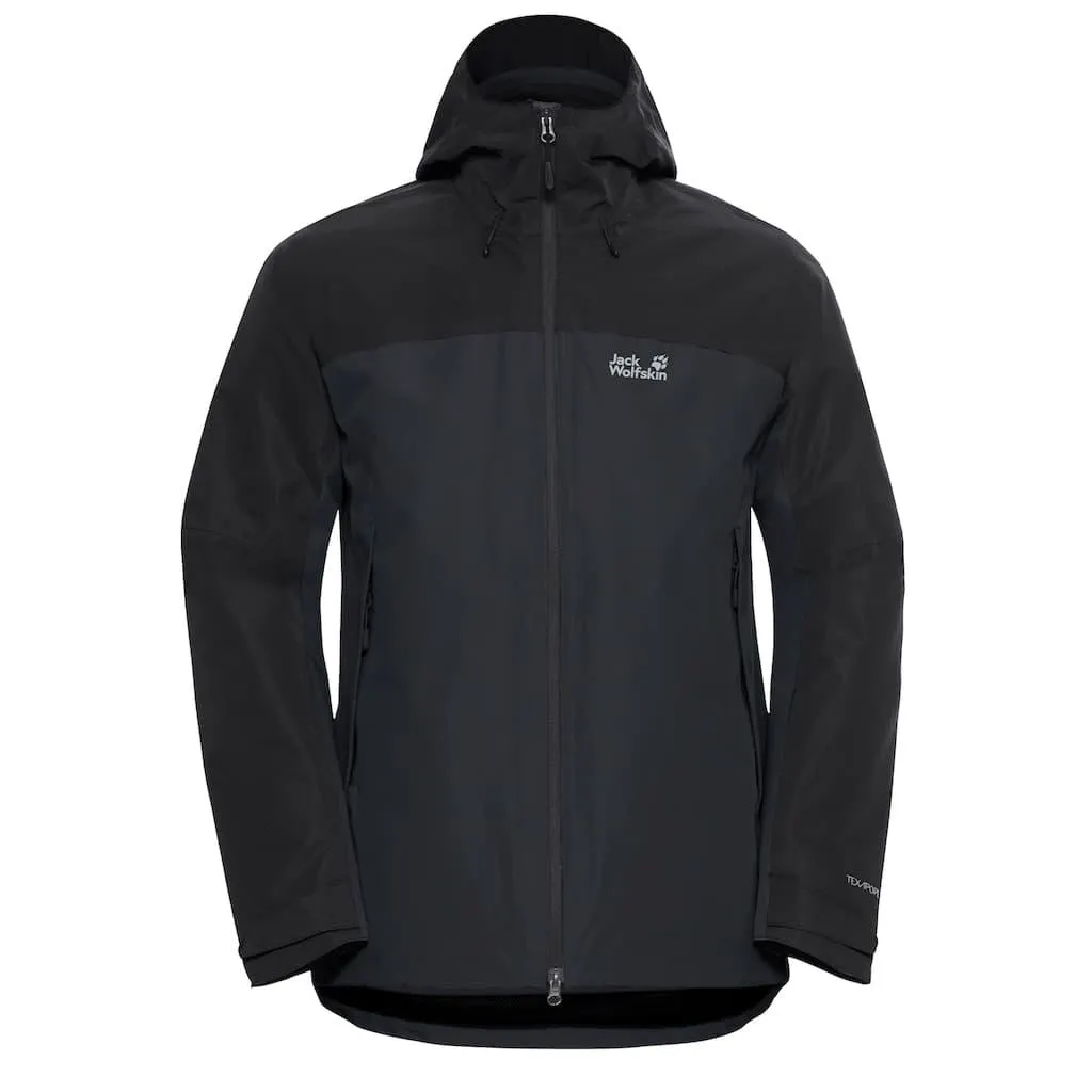 Jack Wolfskin 3-in-1-Funktionsjacke mit Kapuze 3in1, wasserdicht, Übergangsjacke