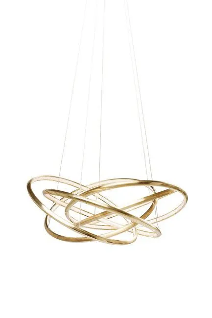 Hängeleuchte Saturn LED Gold Big