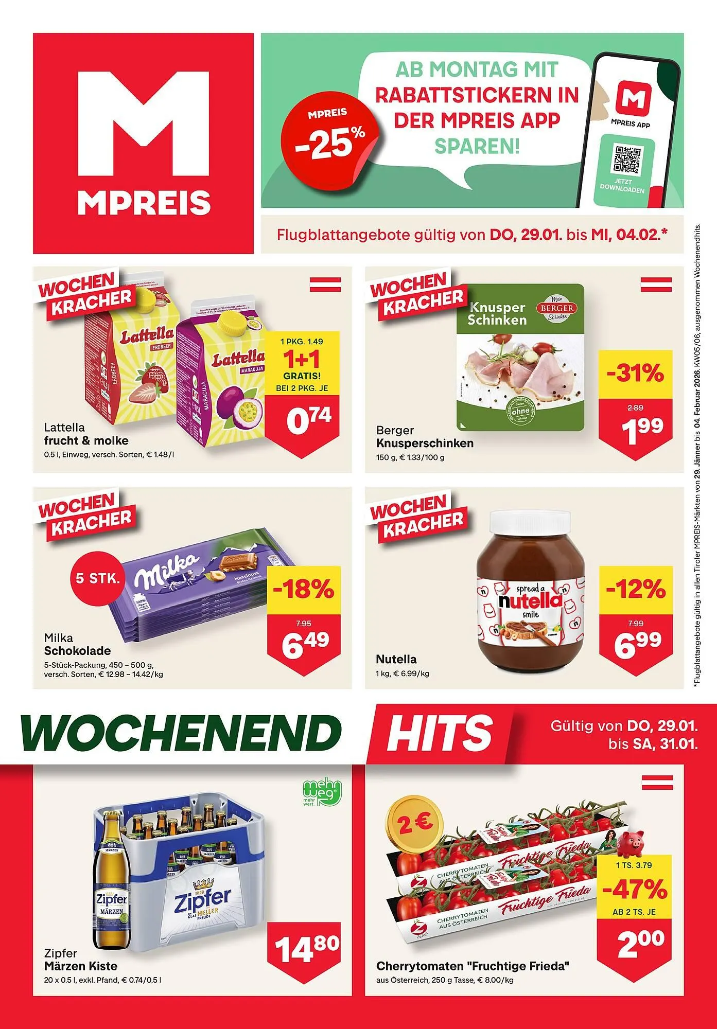 MPreis Flugblatt - 1