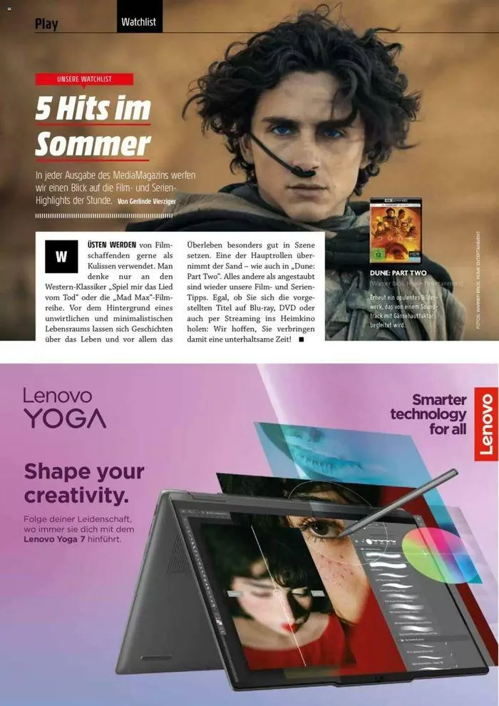 Magazin Juni/Juli/August 2024 von 7. Juni bis 31. August 2024 - Flugblätt seite 88