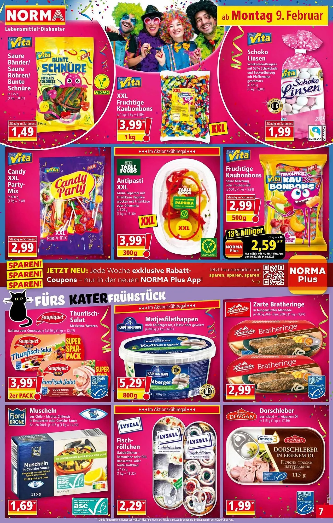 Norma Prospekt von 9. Februar bis 15. Februar 2026 - Flugblätt seite  7