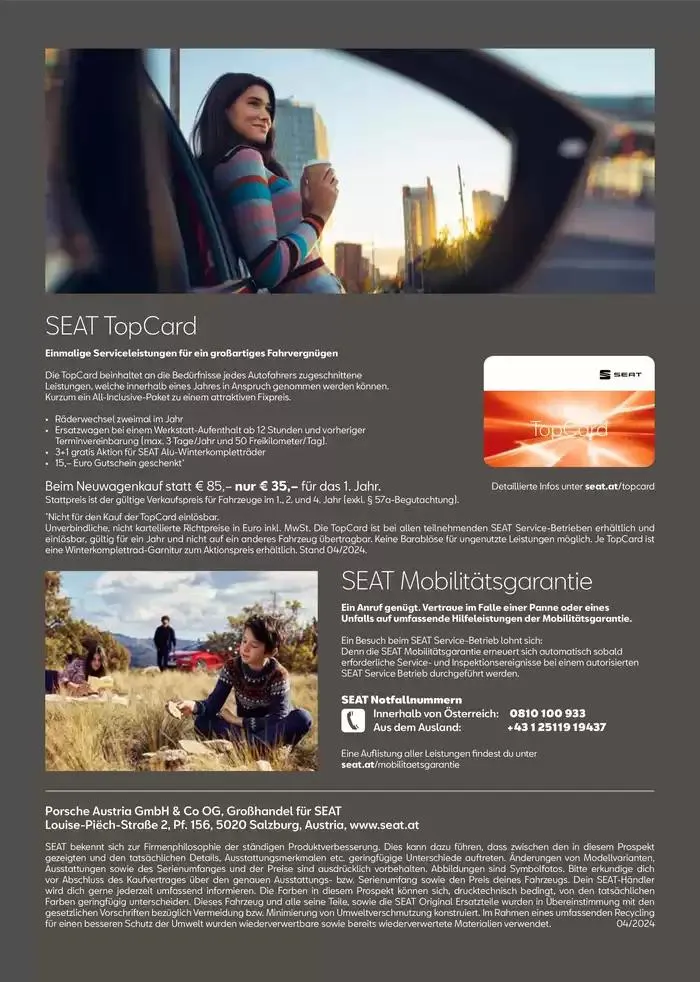Seat Ateca von 3. Dezember bis 24. November 2025 - Flugblätt seite 15
