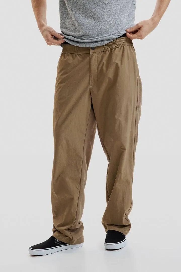 EINFARBIGE LANGE HOSE