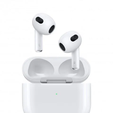 Apple AirPods (3. Generation) MME73ZM/A kabellose Kopfhörer mit MagSafe Ladecase
