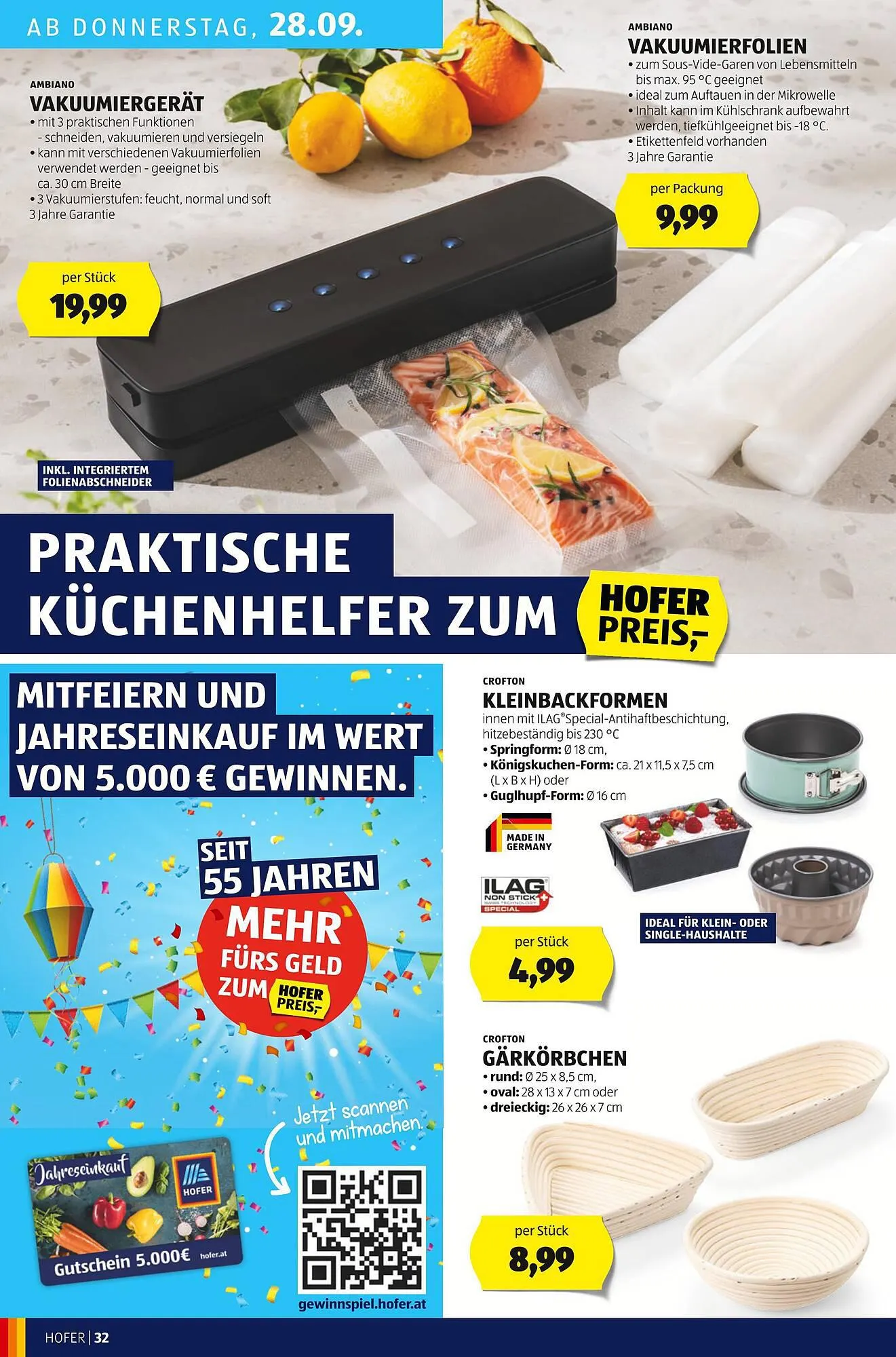 Hofer Flugblatt von 22. September bis 28. September 2023 - Flugblätt seite 34