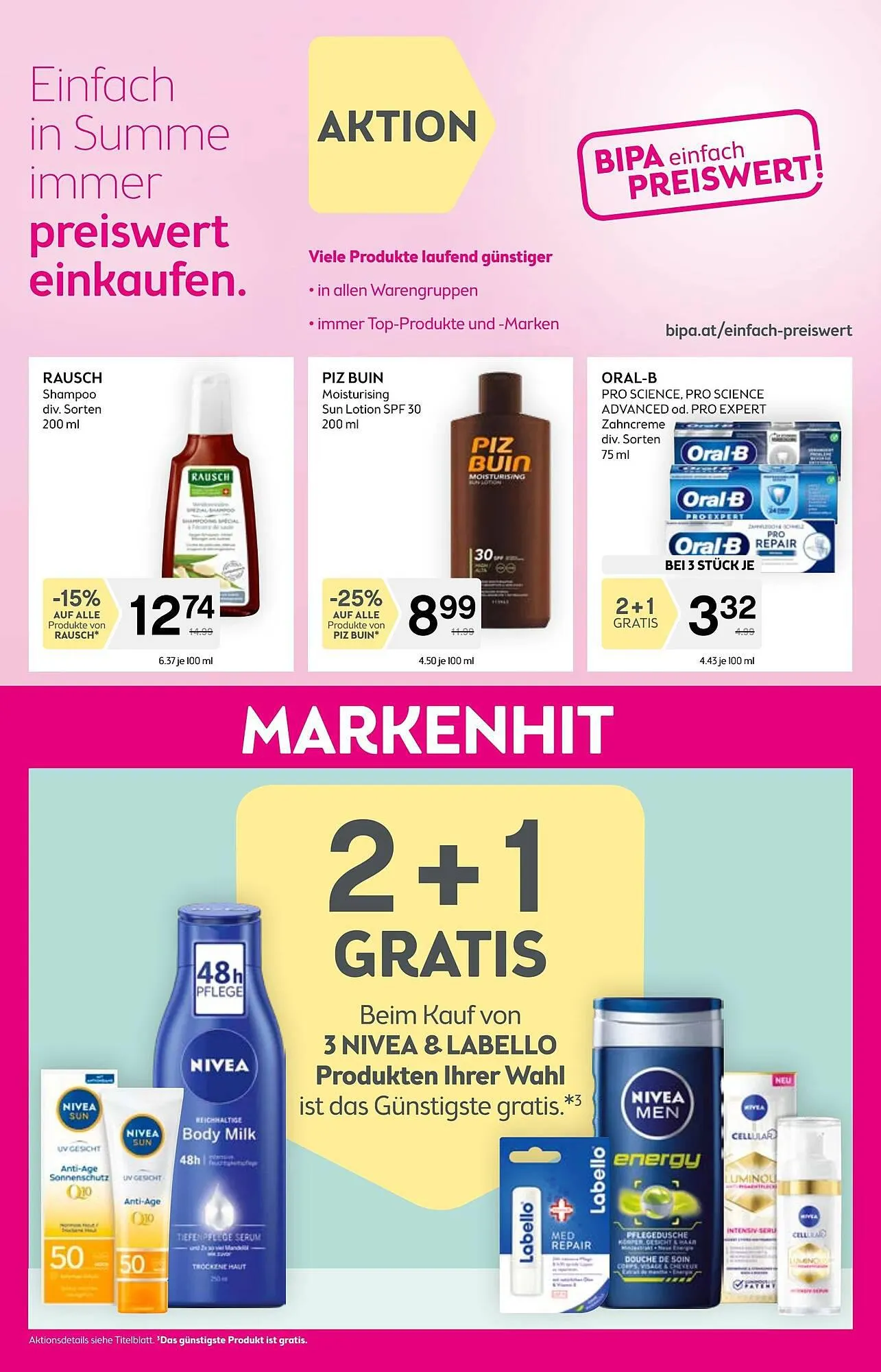 Bipa Flugblatt von 23. August bis 6. September 2023 - Flugblätt seite 6