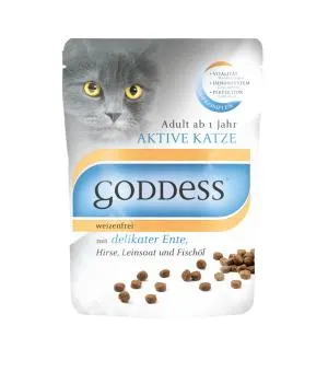 GODDESS Aktive Katze mit Ente 750 g
