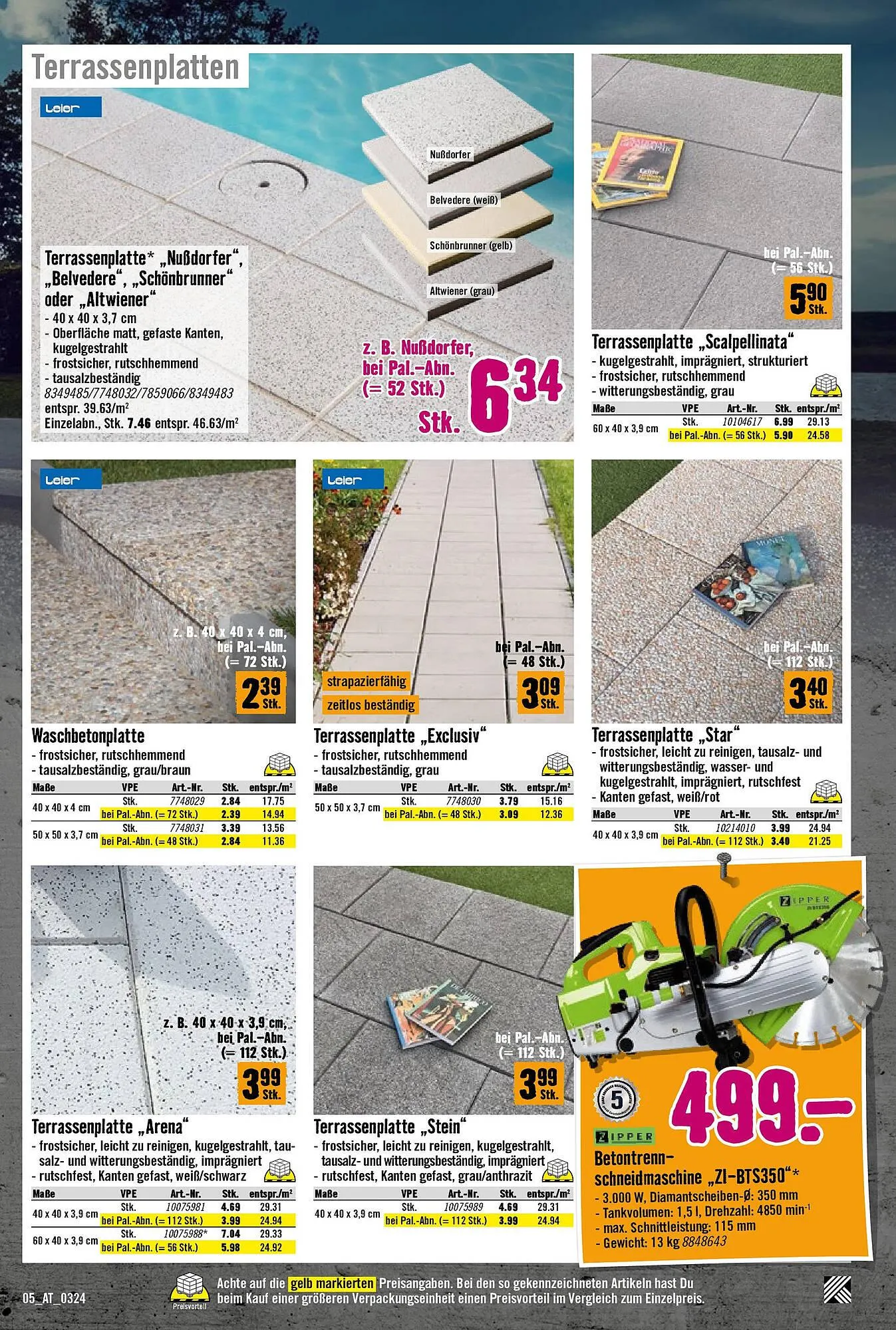 Hornbach Flugblatt von 5. März bis 5. April 2024 - Flugblätt seite  5