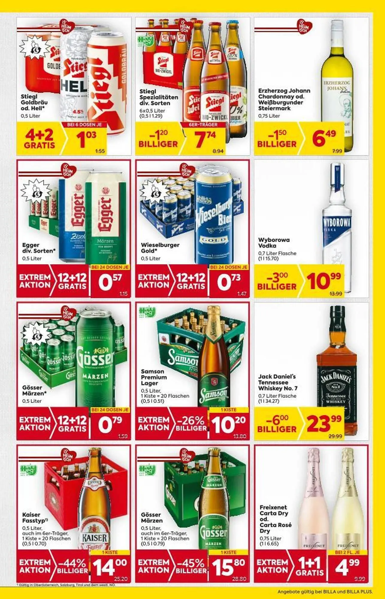 Billa Flugblatt von 13. Februar bis 19. Februar 2025 - Flugblätt seite 13