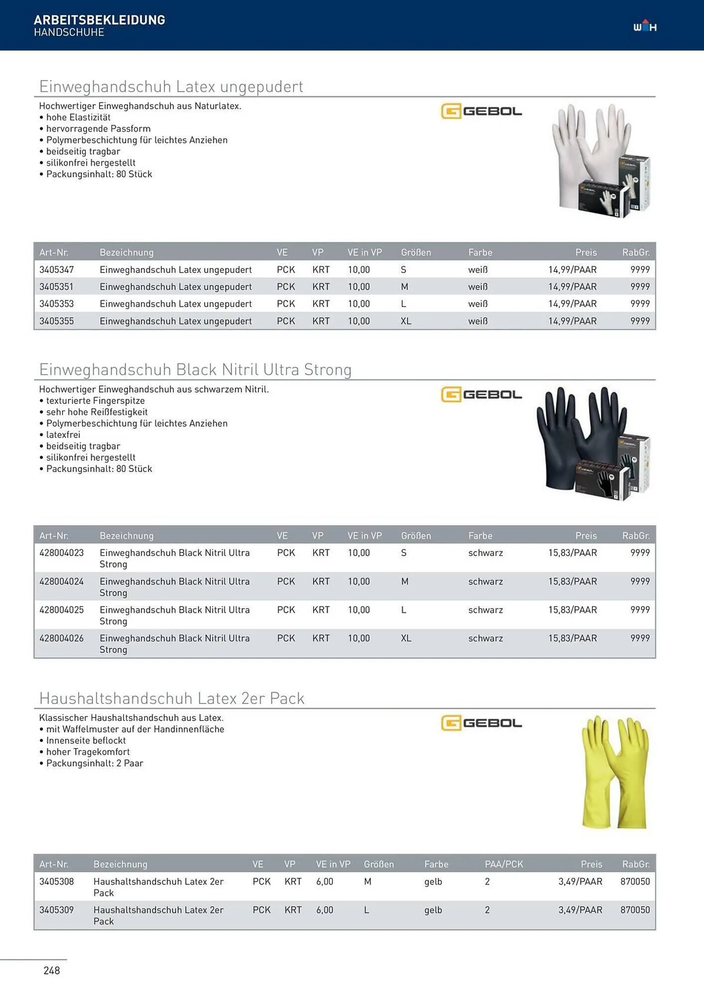 Würth Flugblatt von 22. Februar bis 31. Dezember 2024 - Flugblätt seite  248