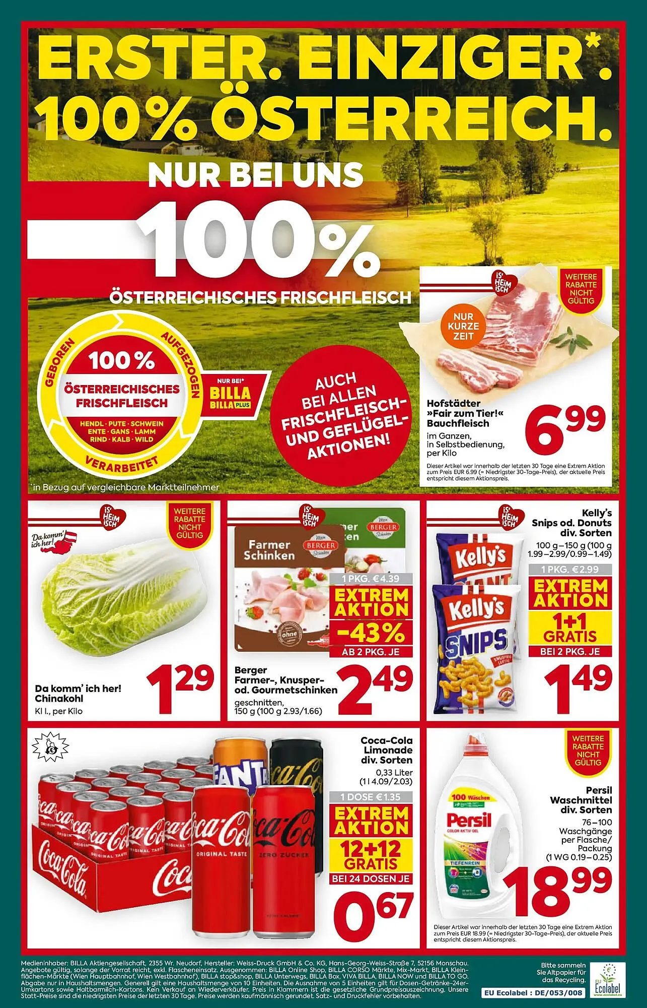 Billa Flugblatt von 5. Februar bis 11. Februar 2026 - Flugblätt seite  16