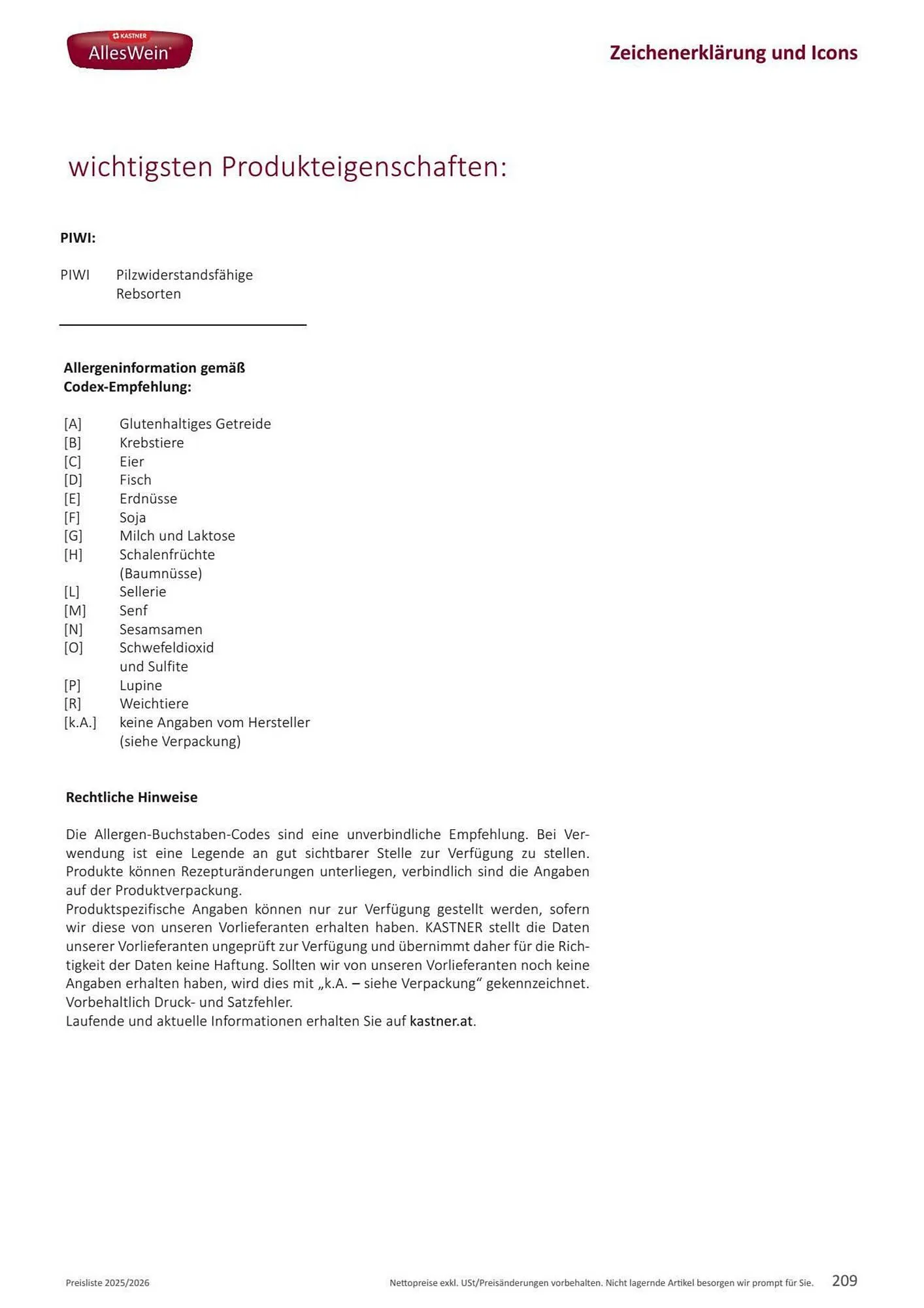 Kastner Flugblatt von 17. Juni bis 31. Dezember 2026 - Flugblätt seite  211