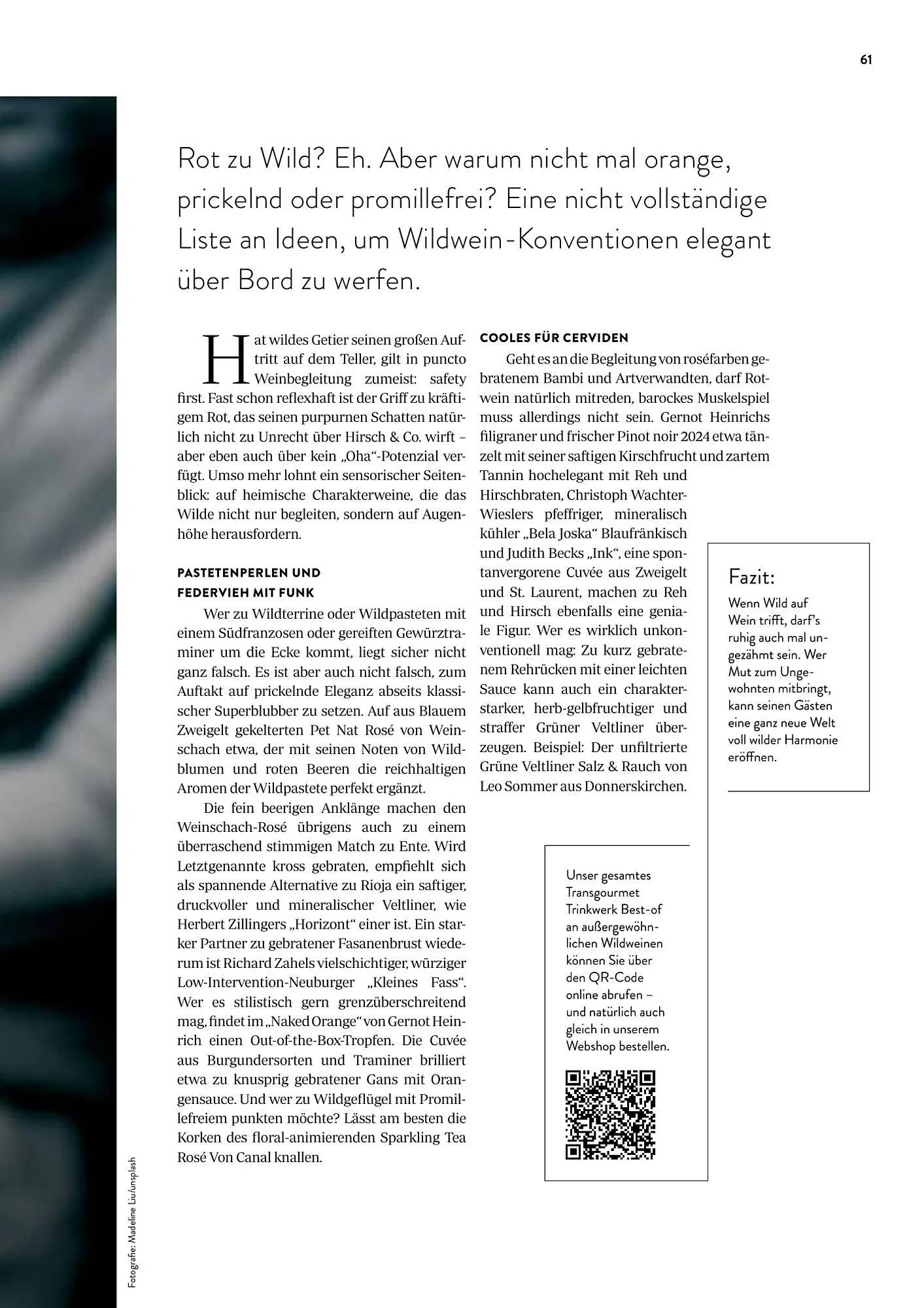 Transgourmet Flugblatt von 1. September bis 30. November 2025 - Flugblätt seite 63