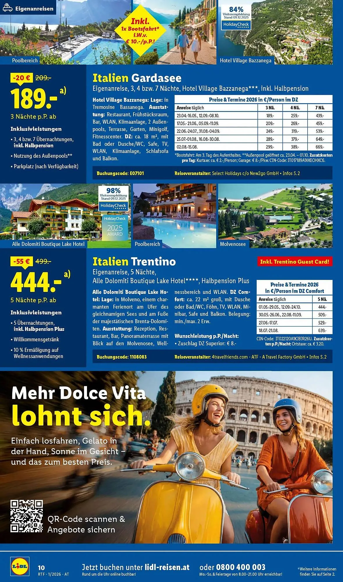 Lidl Flugblatt von 14. Jänner bis 15. Februar 2026 - Flugblätt seite  10