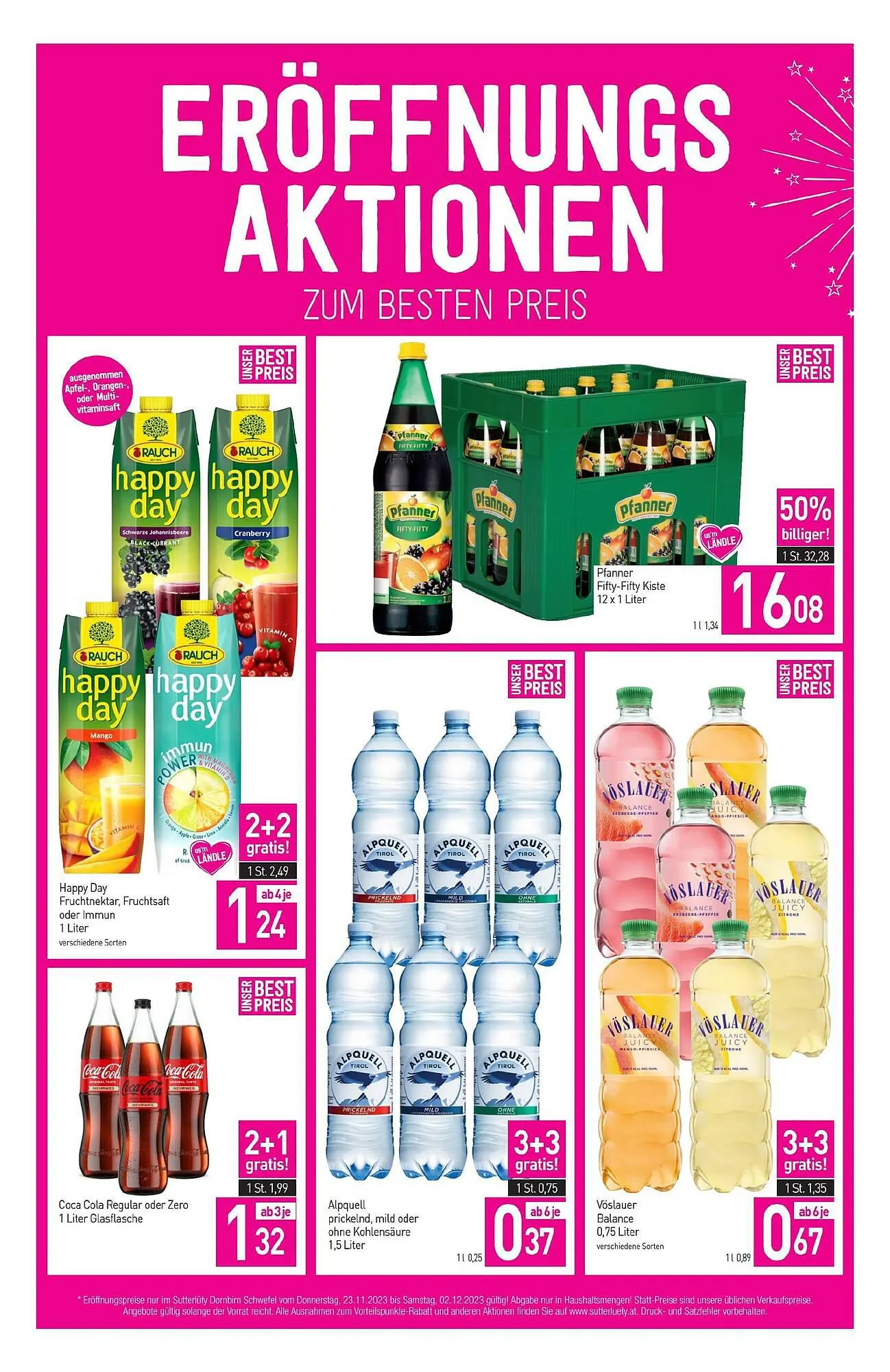 Sutterlüty Flugblatt von 23. November bis 7. Dezember 2023 - Flugblätt seite 5