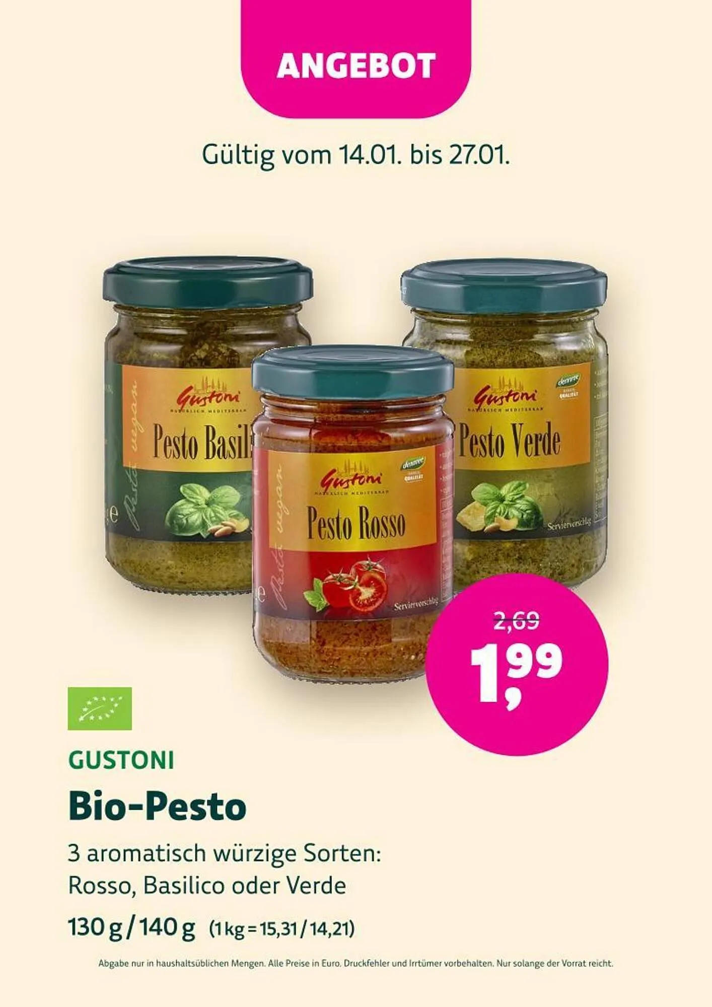 Denn's Biomarkt Flugblatt von 14. Jänner bis 27. Jänner 2026 - Flugblätt seite  36