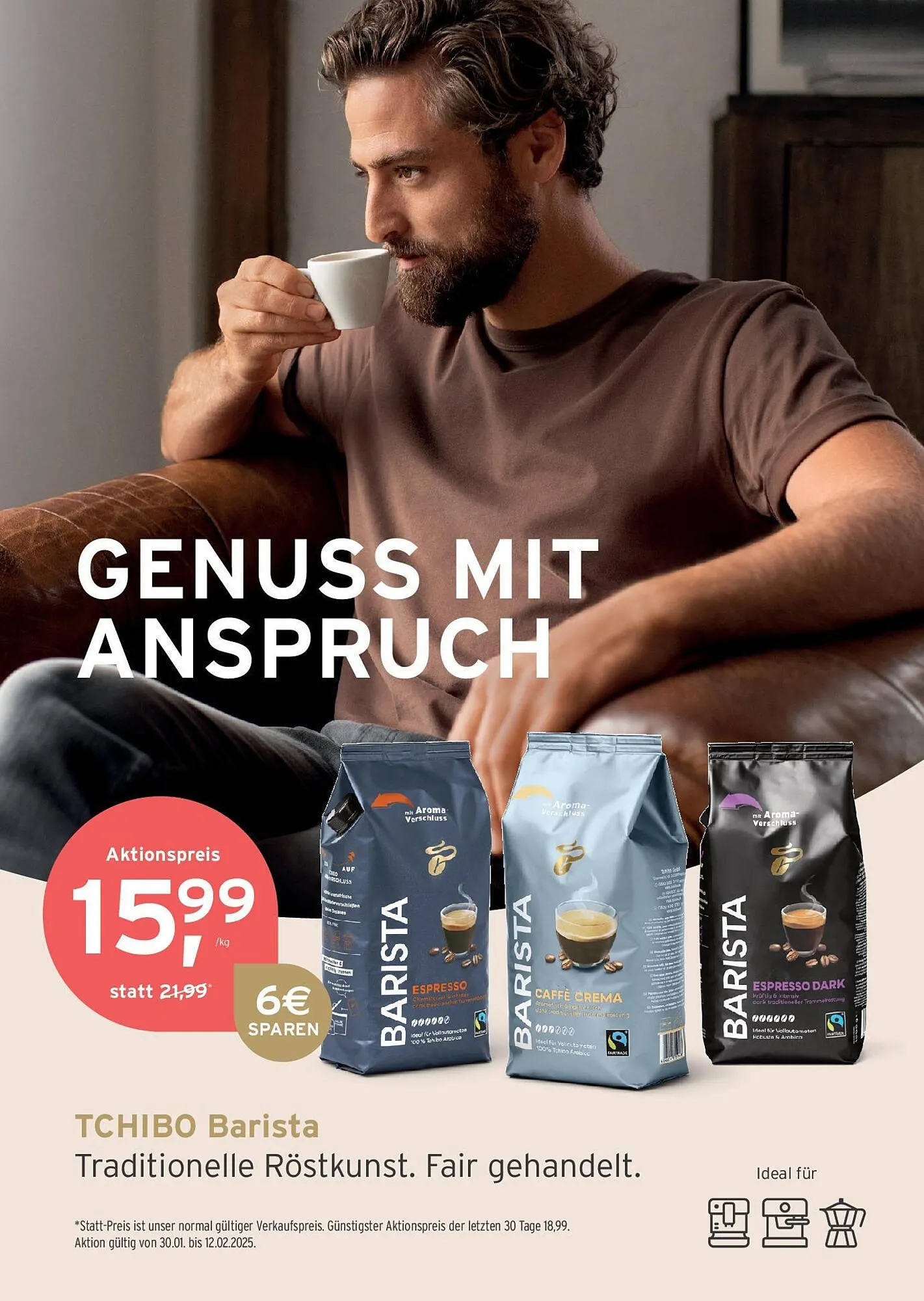 Tchibo Eduscho Flugblatt von 23. Jänner bis 28. Februar 2025 - Flugblätt seite  22