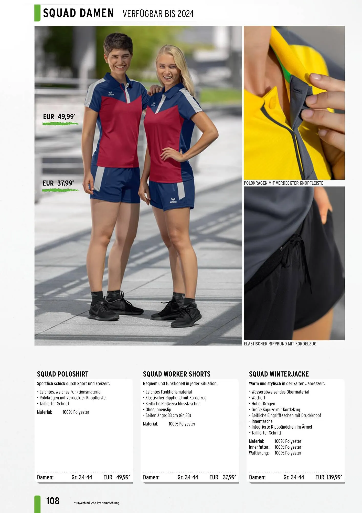 ERIMA Flugblatt von 2. Jänner bis 31. Dezember 2024 - Flugblätt seite  108