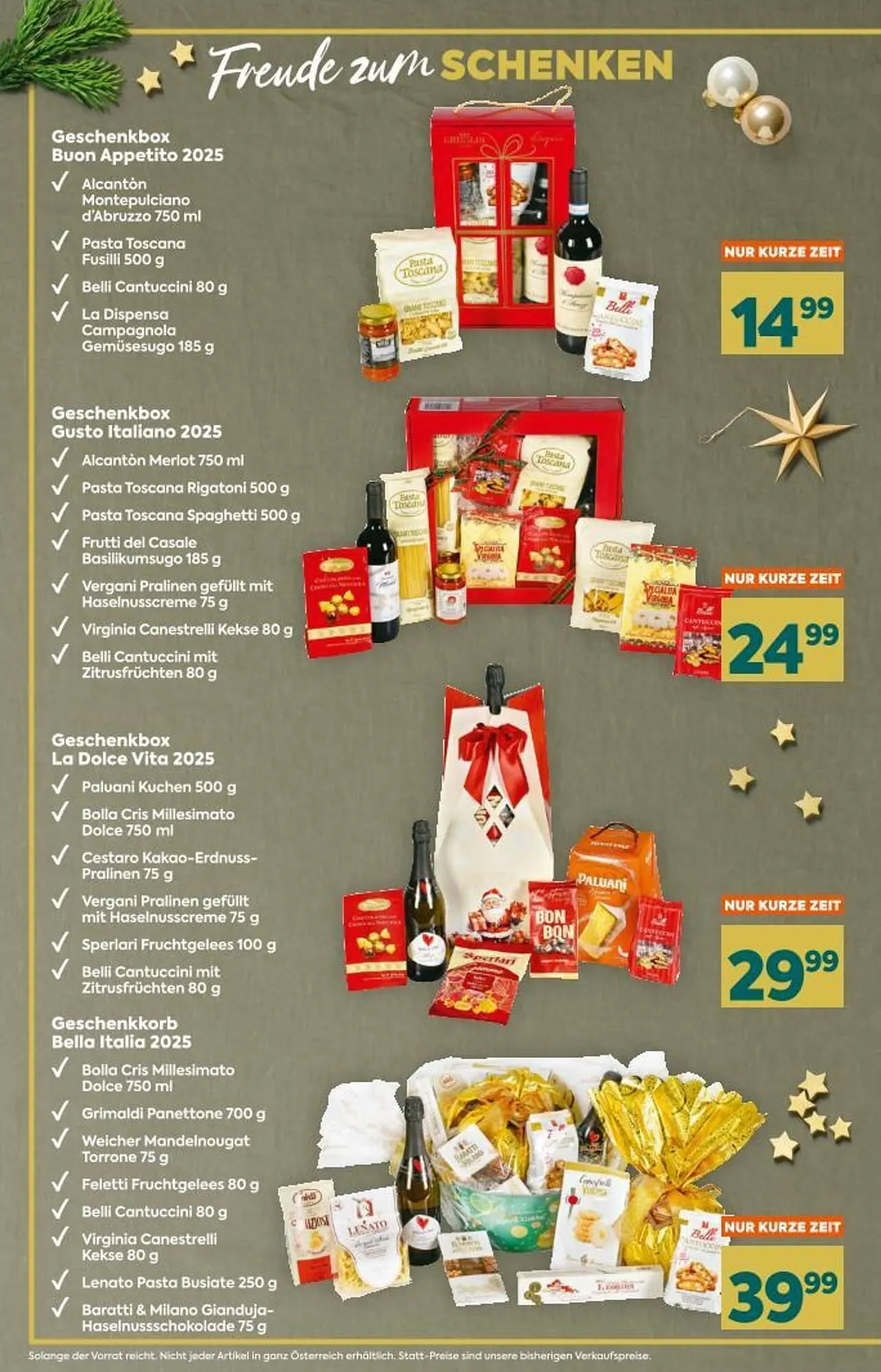 Billa Flugblatt von 27. November bis 24. Dezember 2025 - Flugblätt seite  24