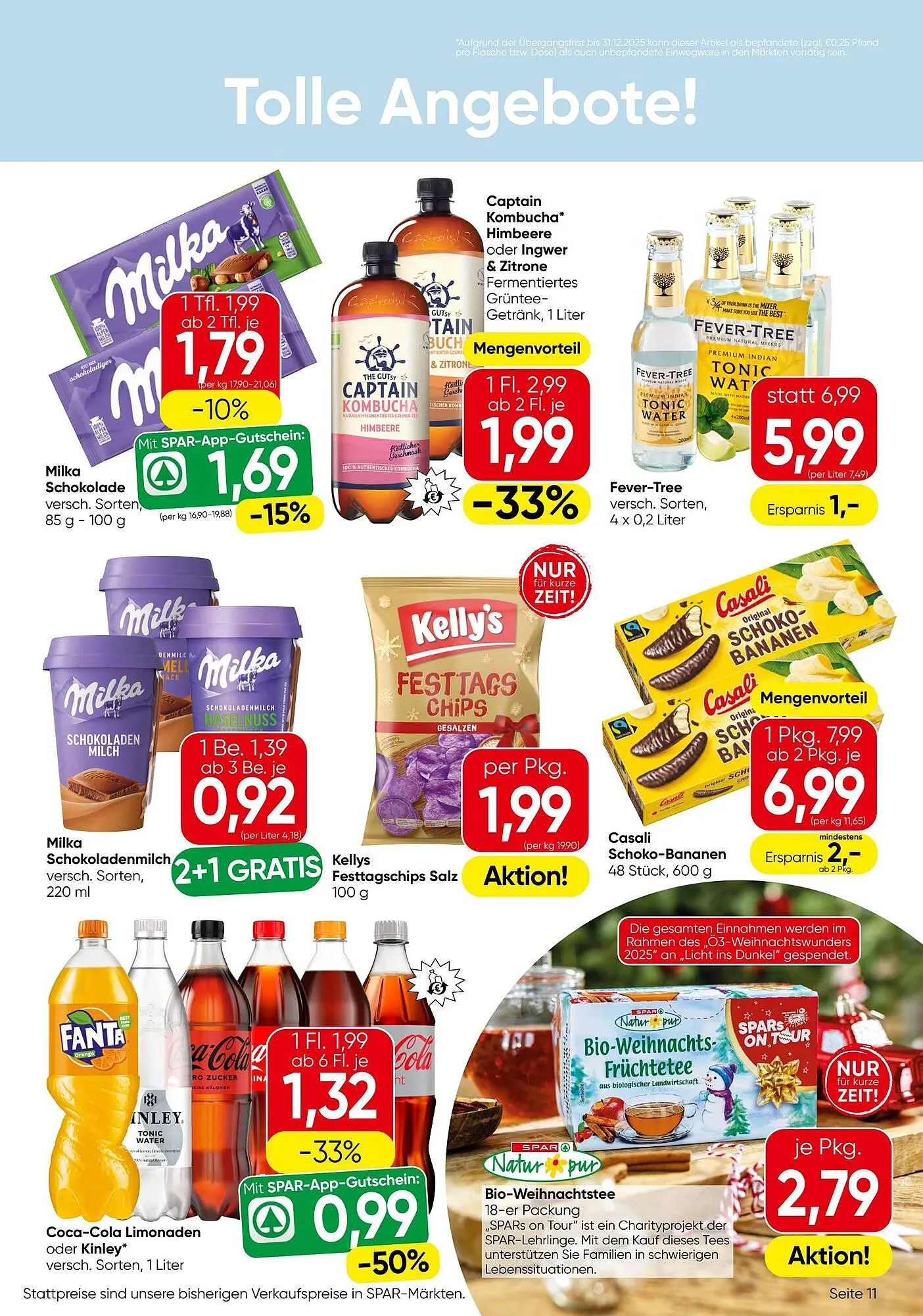 Eurospar Flugblatt von 4. Dezember bis 17. Dezember 2025 - Flugblätt seite  11