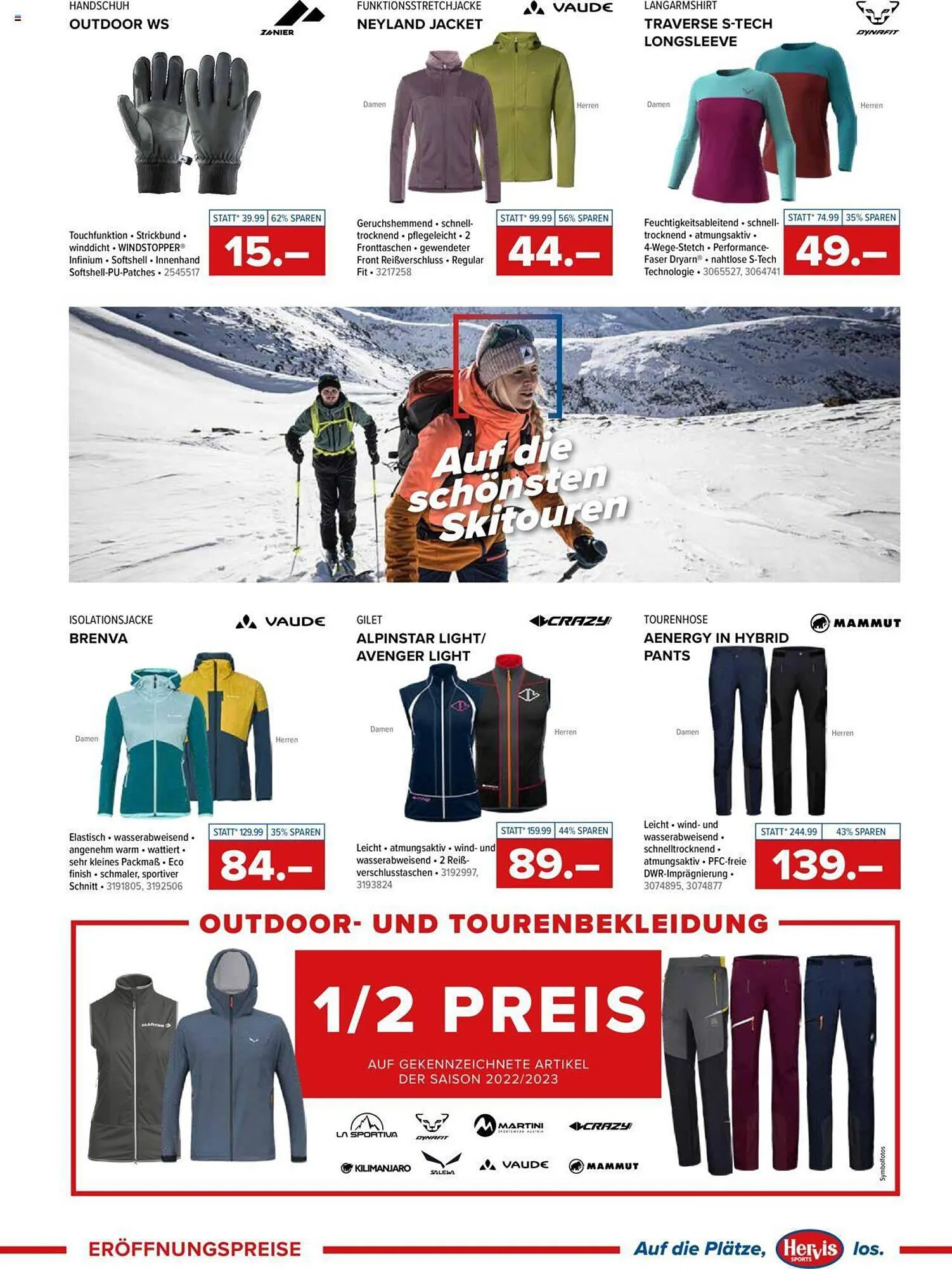 Hervis Flugblatt von 9. November bis 11. November 2023 - Flugblätt seite  5