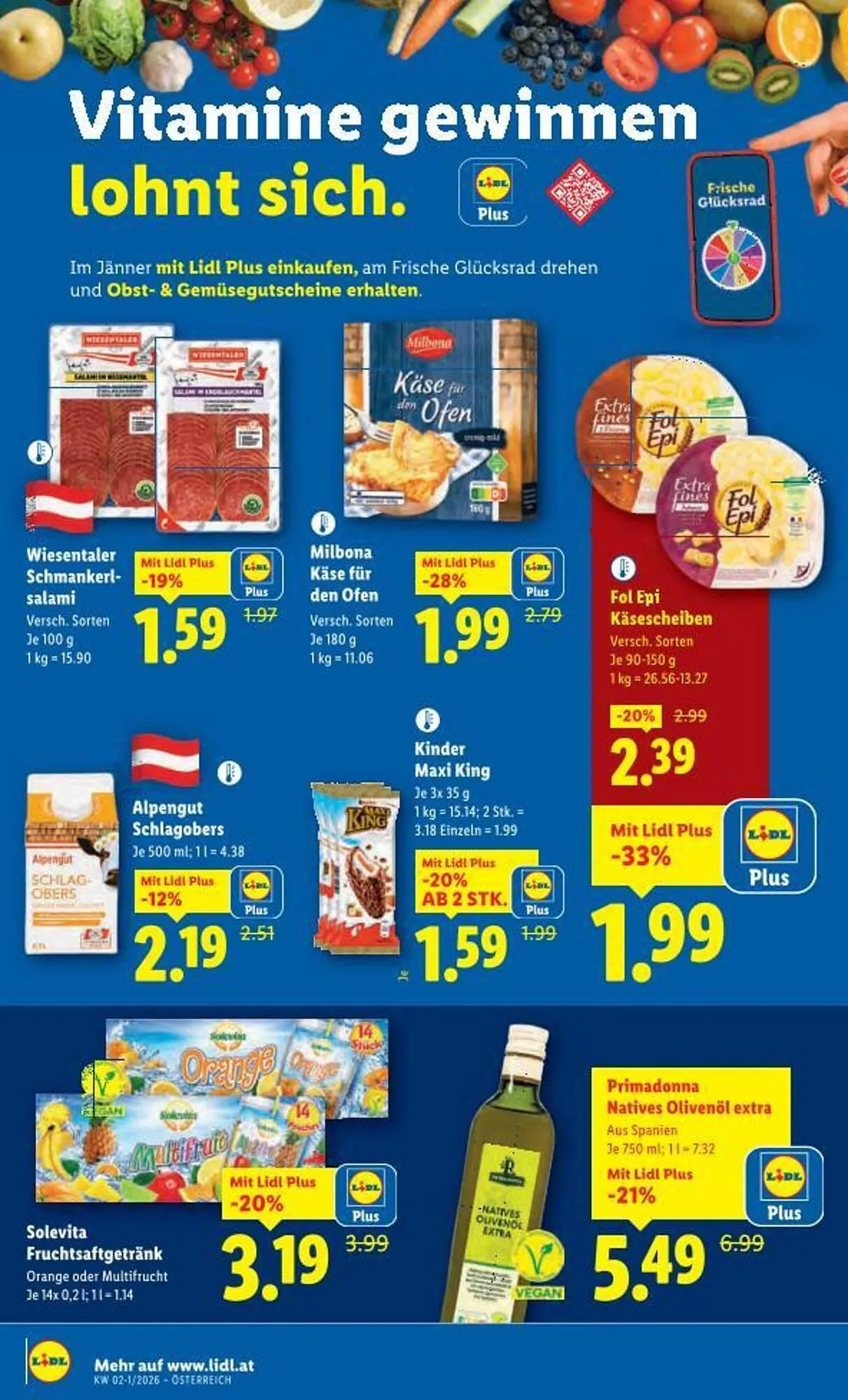 Lidl Flugblatt von 2. Jänner bis 7. Jänner 2026 - Flugblätt seite  39