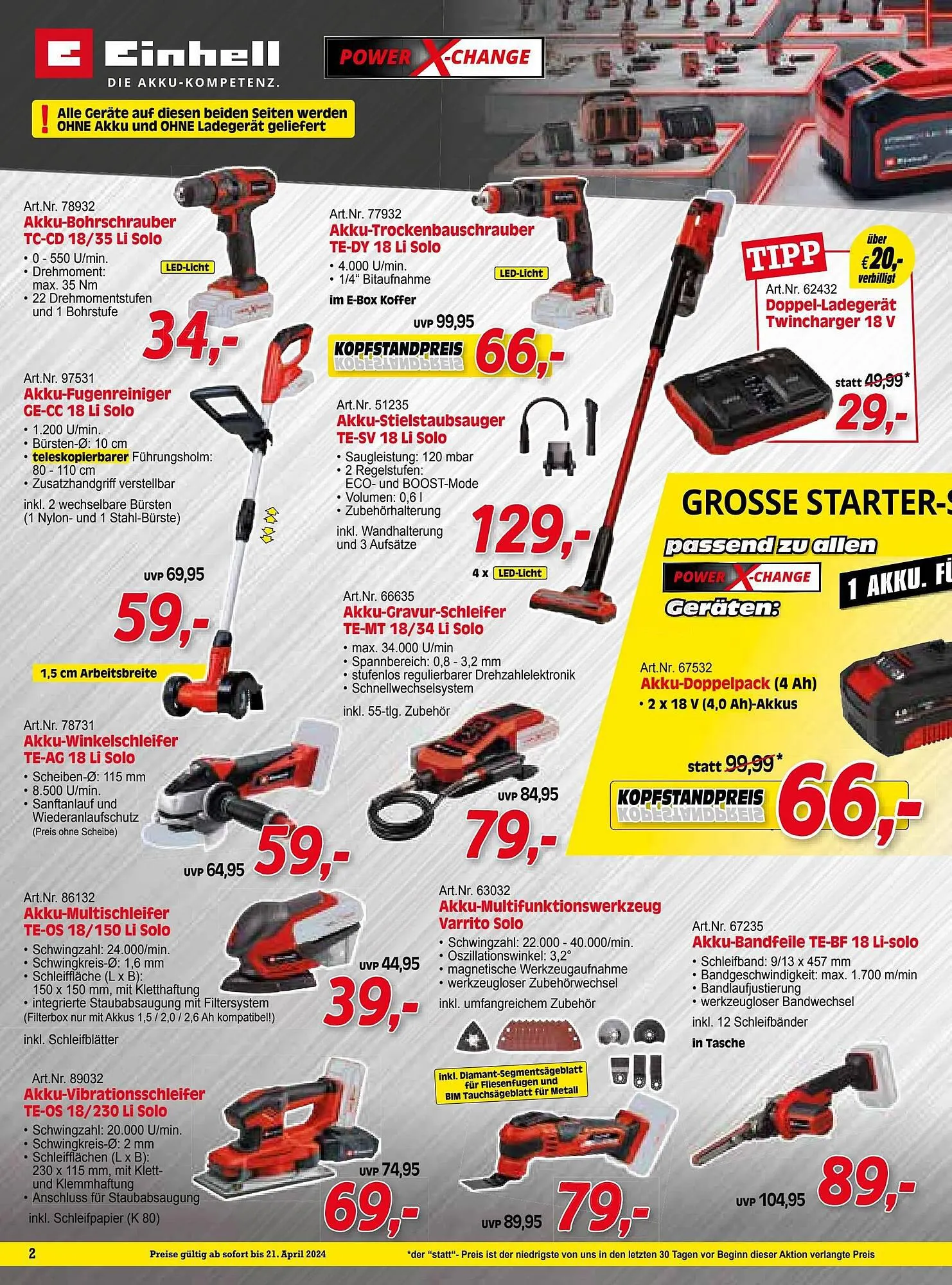 Zgonc Flugblatt von 26. März bis 21. April 2024 - Flugblätt seite 2