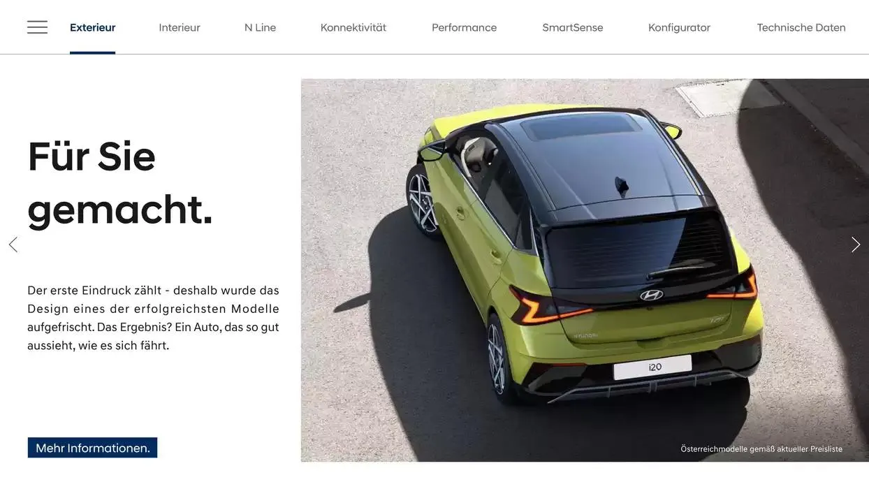 Hyundai i20 von 28. Jänner bis 28. Jänner 2026 - Flugblätt seite  3