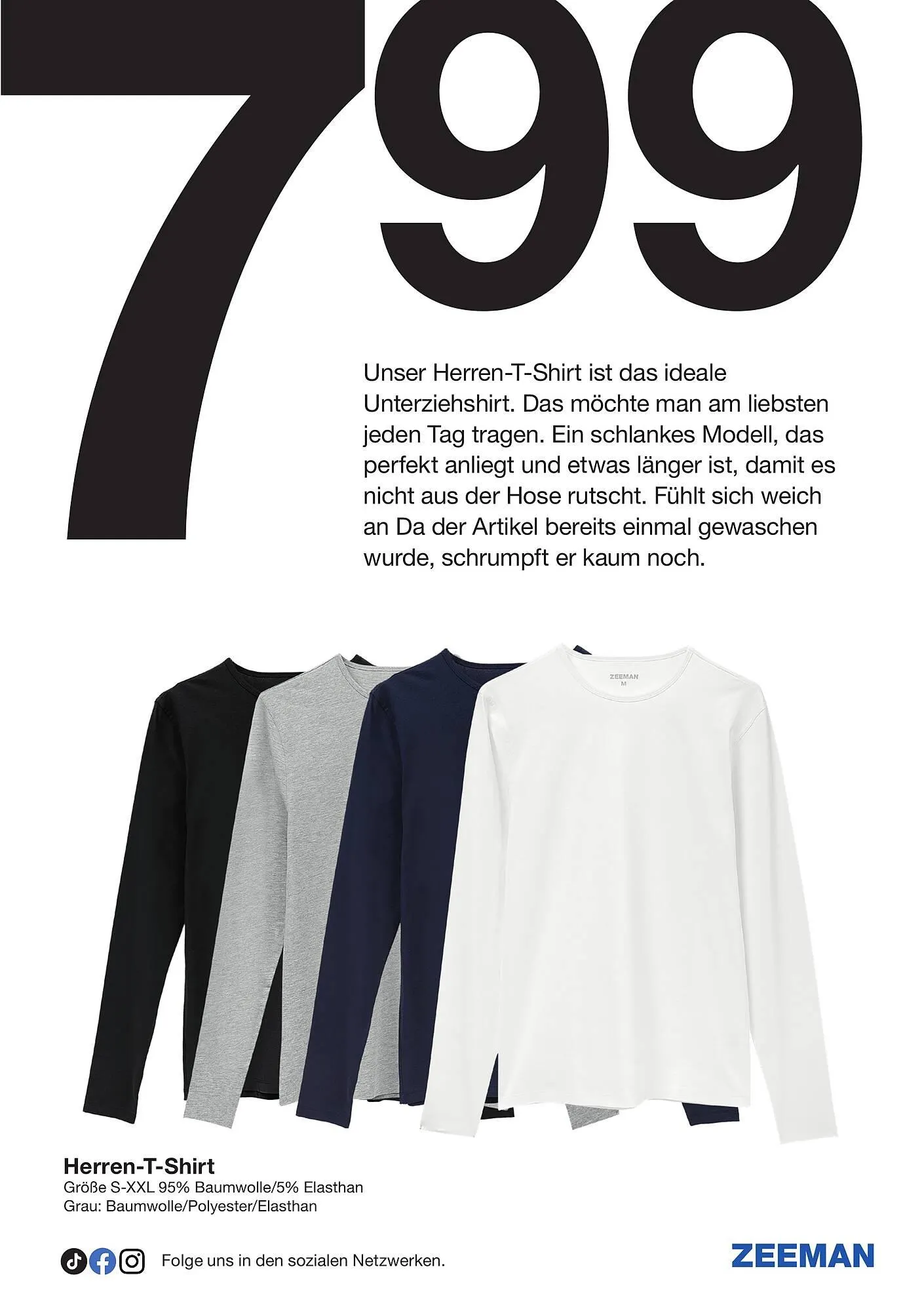 Zeeman Prospekt von 10. Jänner bis 23. Jänner 2026 - Flugblätt seite  25