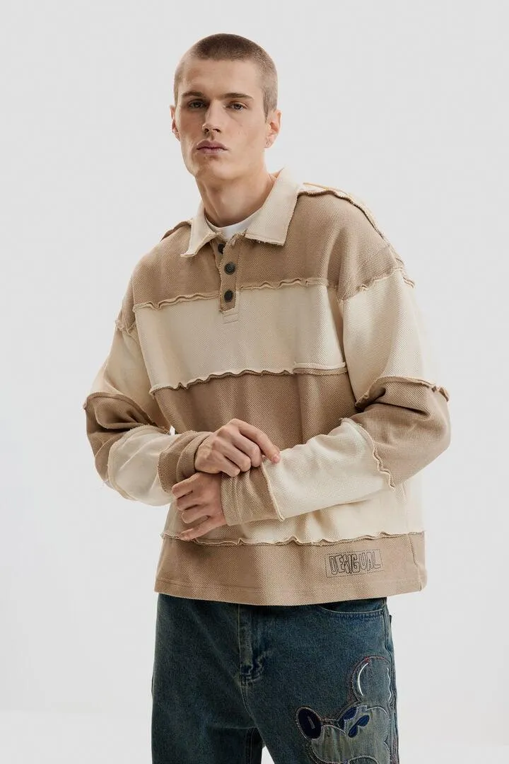 Gestreiftes Strickshirt