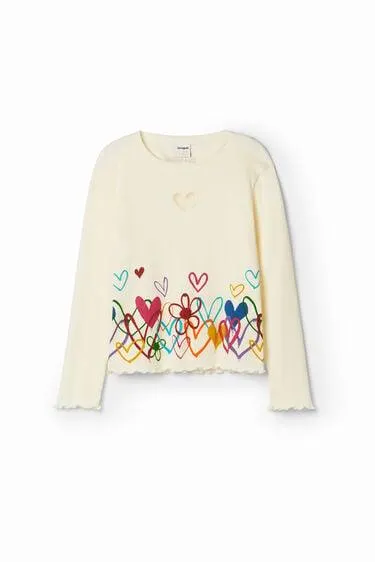 Shirt Cut-out Herzchen