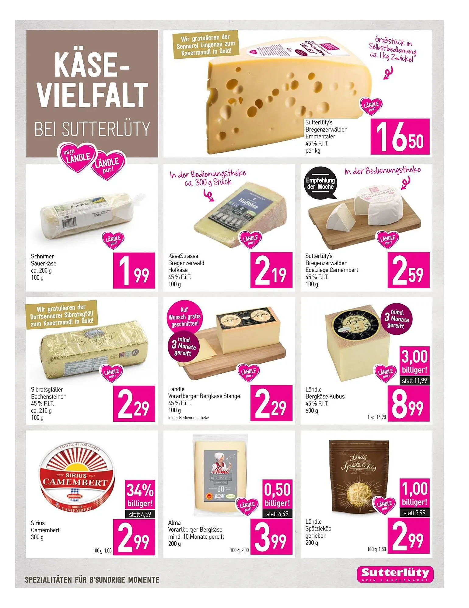 Sutterlüty Flugblatt von 14. September bis 20. September 2023 - Flugblätt seite 5