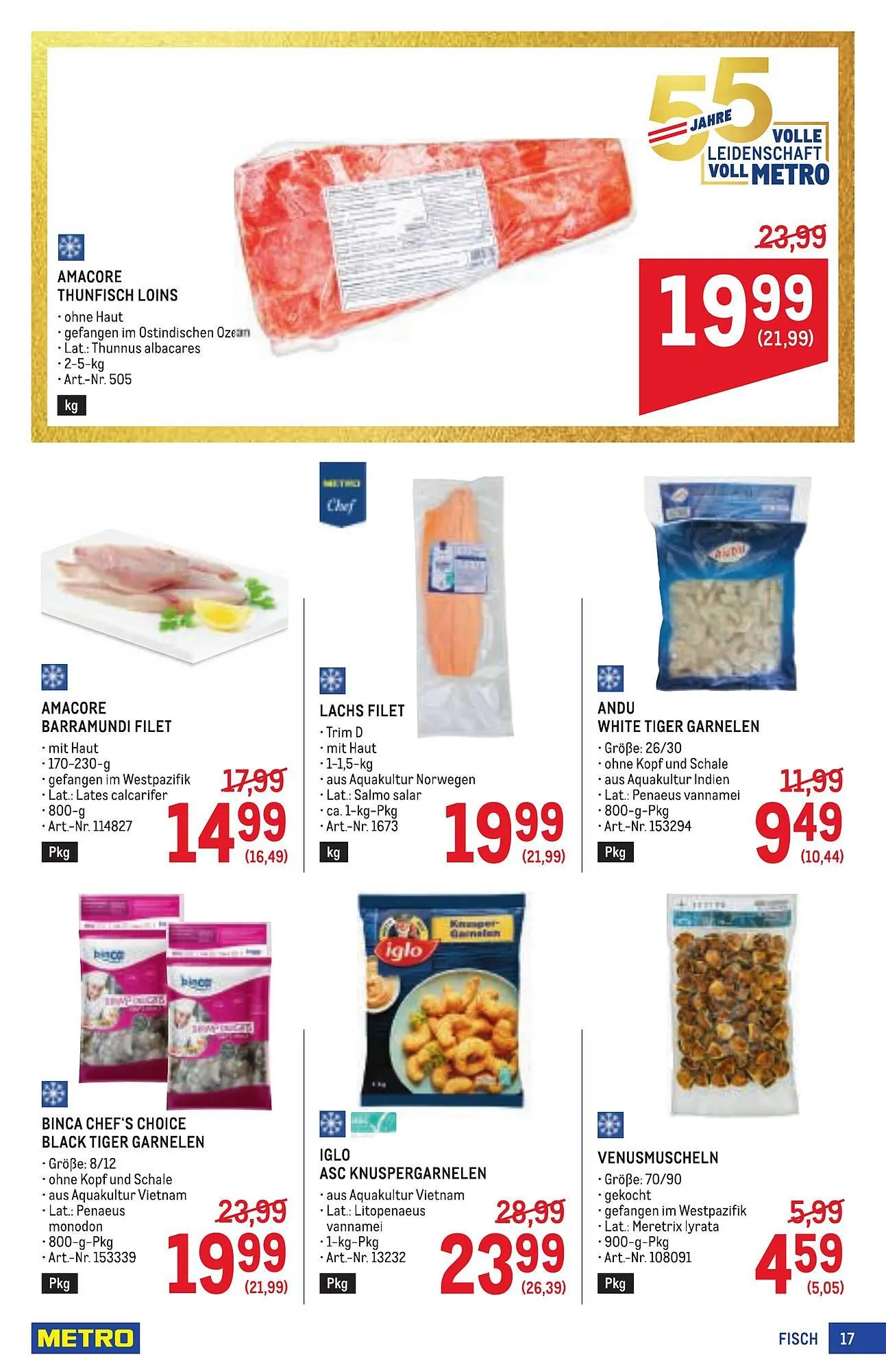 Metro Flugblatt von 16. April bis 29. April 2026 - Flugblätt seite  17