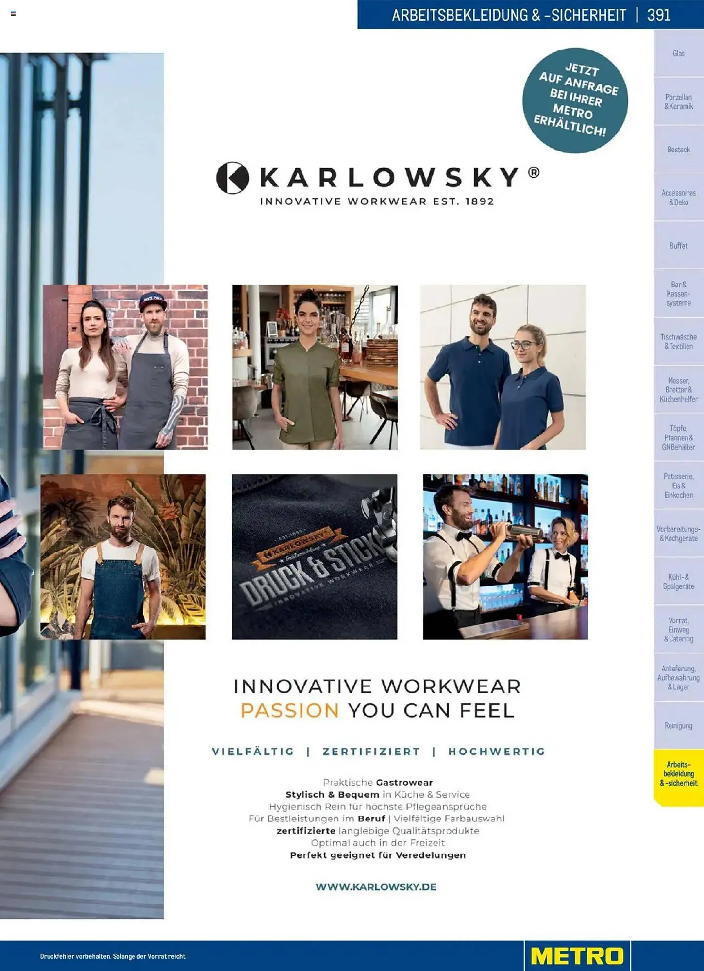 Metro Flugblatt von 2. Dezember bis 31. Dezember 2025 - Flugblätt seite  391