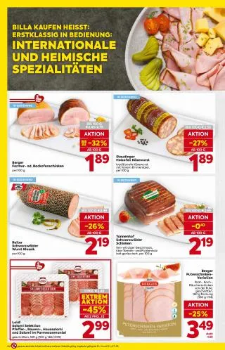 BILLA Flugblatt von 22. Oktober bis 28. Oktober 2026 - Flugblätt seite  8