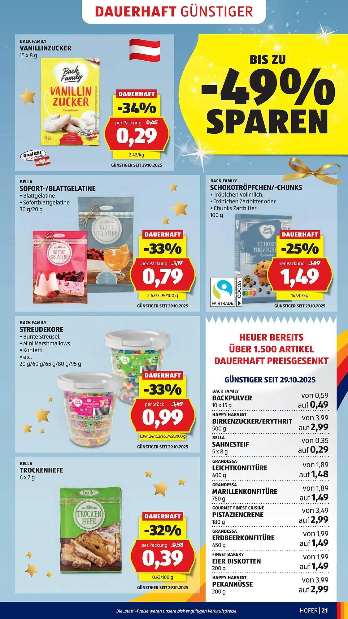 Hofer Flugblatt von 28. November bis 4. Dezember 2025 - Flugblätt seite  31