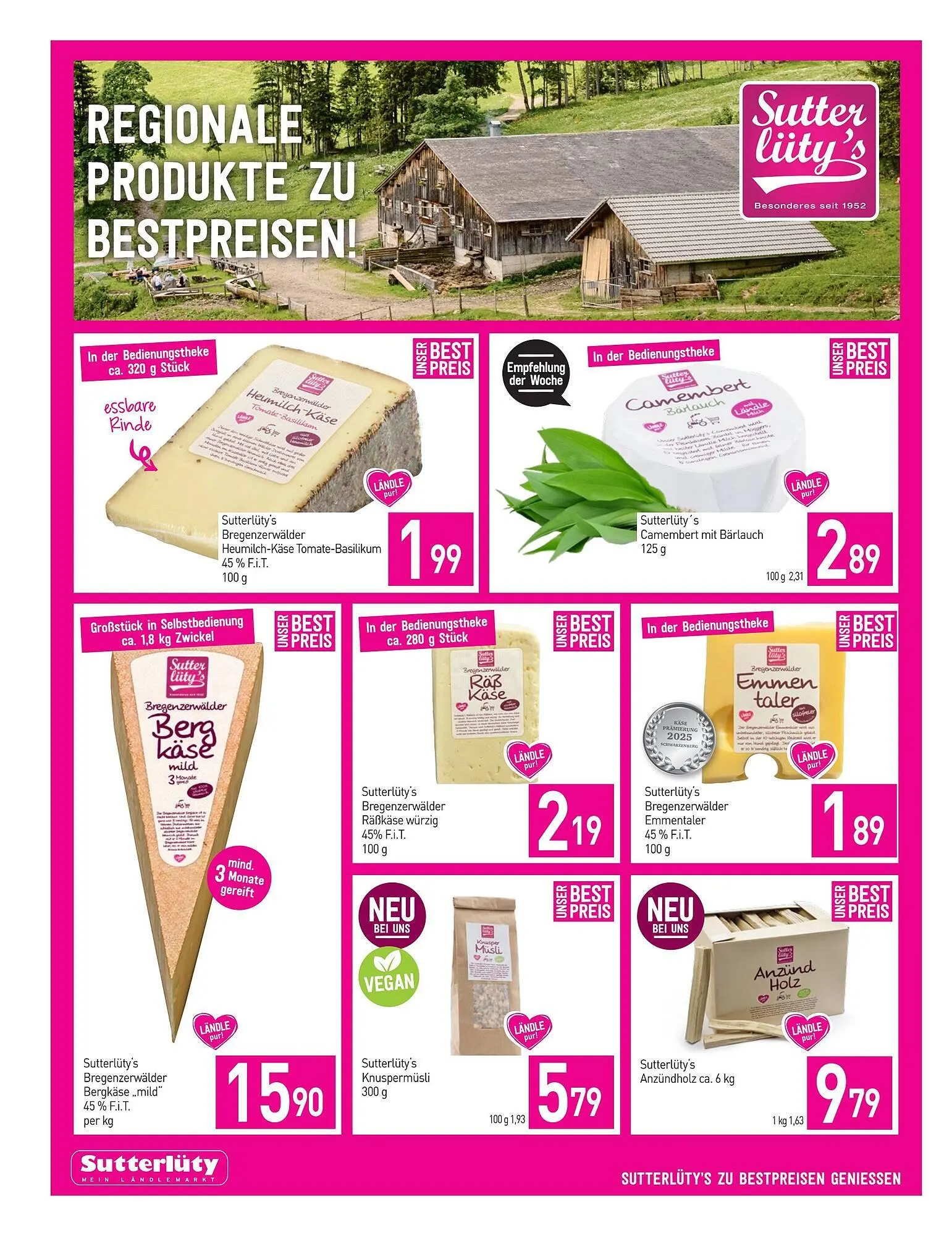 Sutterlüty Flugblatt von 8. Jänner bis 13. Jänner 2026 - Flugblätt seite  4