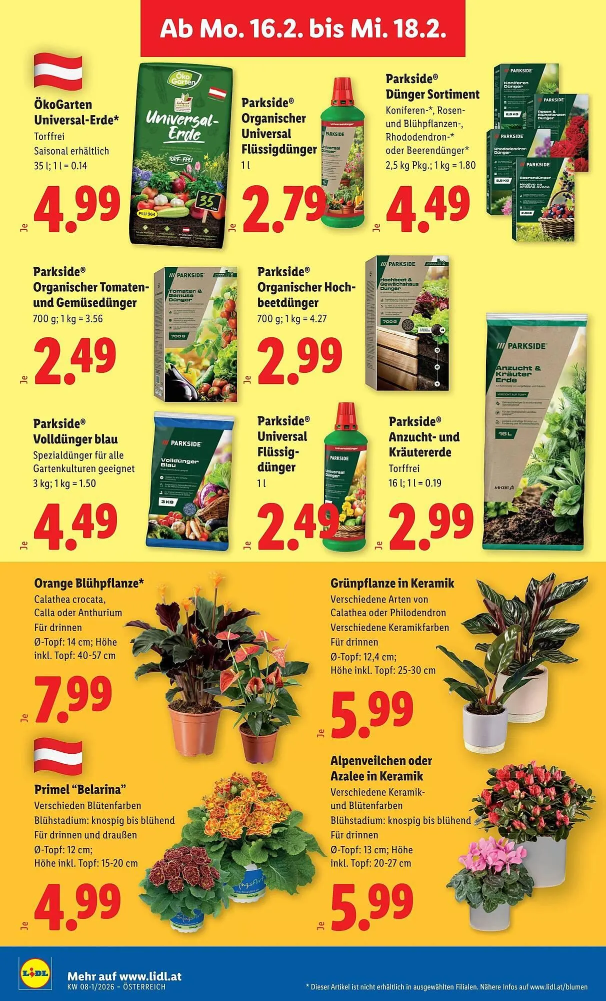 Lidl Flugblatt von 12. Februar bis 19. Februar 2026 - Flugblätt seite  30