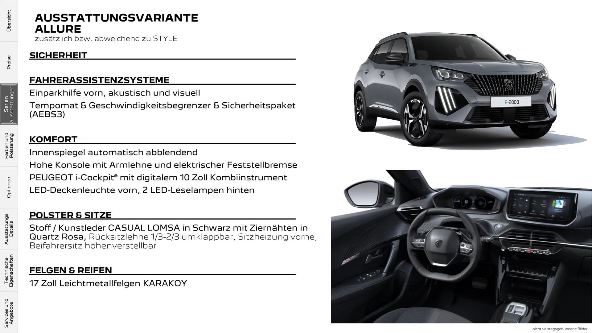 Peugeot Flugblatt von 11. November bis 31. Dezember 2025 - Flugblätt seite 8