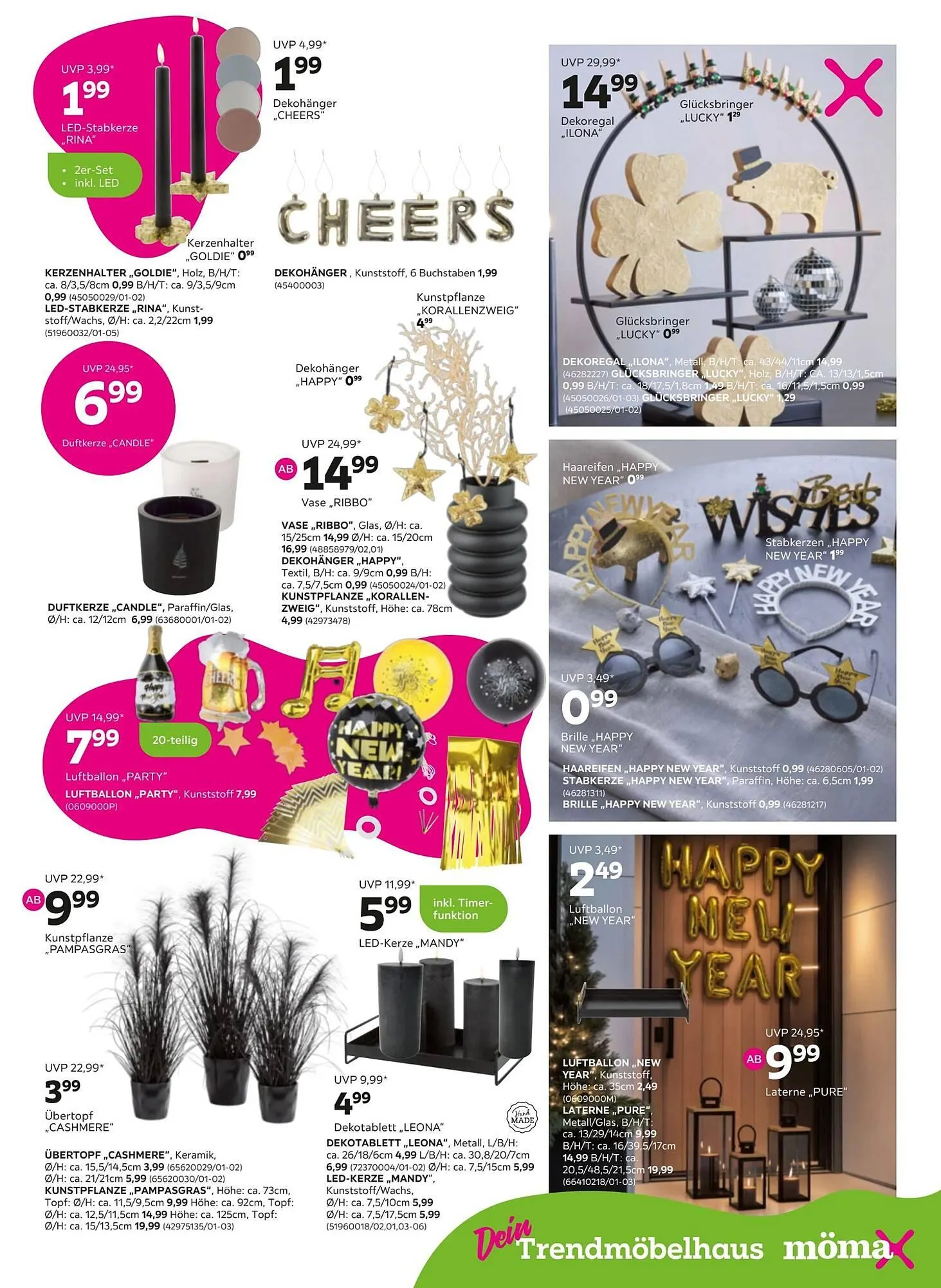 Mömax Flugblatt von 2. Dezember bis 9. Dezember 2025 - Flugblätt seite  3