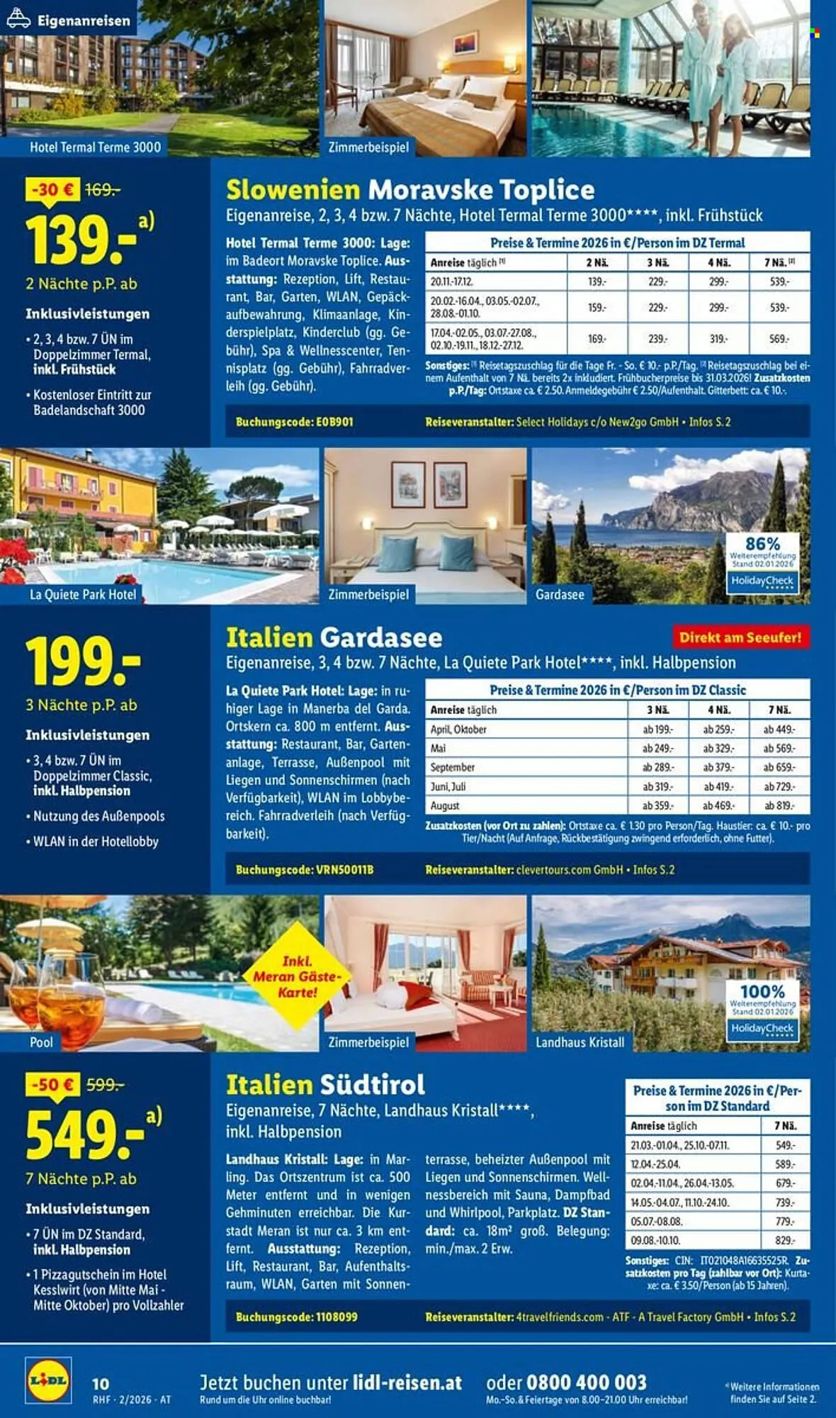 Lidl Flugblatt von 31. Jänner bis 28. Februar 2026 - Flugblätt seite 10