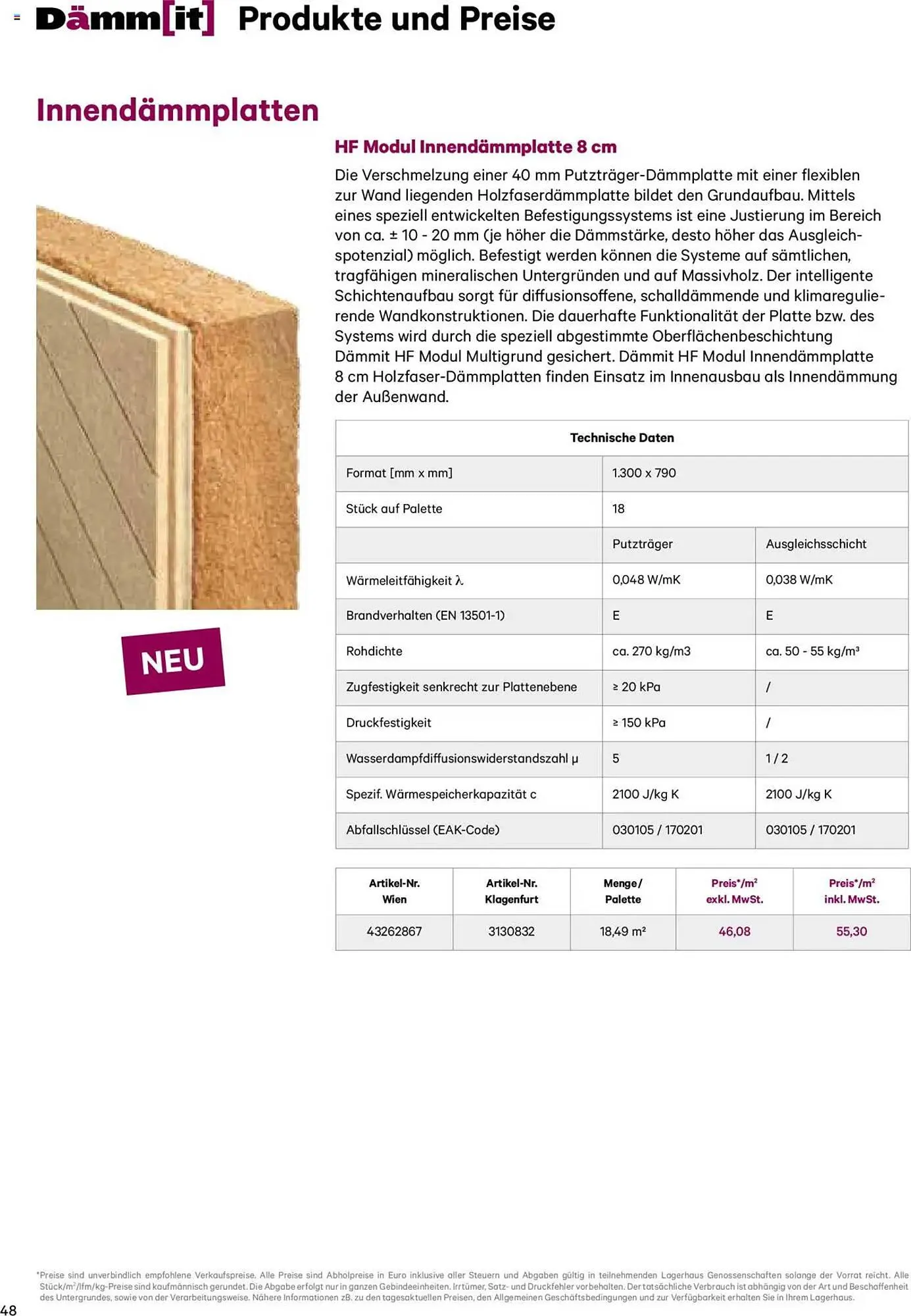 Lagerhaus Flugblatt von 8. Jänner bis 31. Dezember 2025 - Flugblätt seite  48