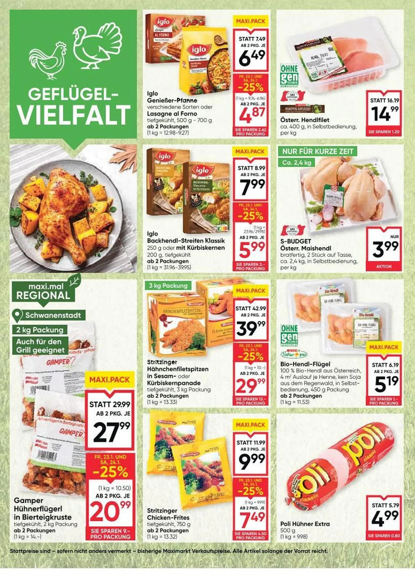 Maximarkt Flugblatt von 22. Jänner bis 28. Jänner 2026 - Flugblätt seite  6