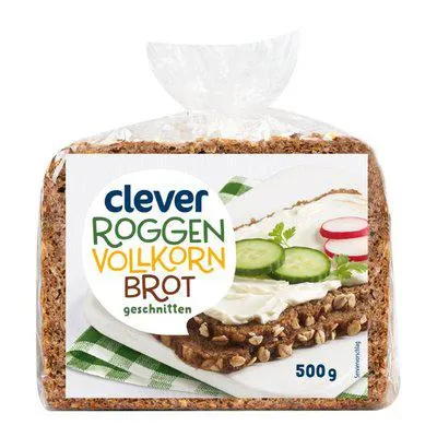 Clever Roggenvollkornbrot