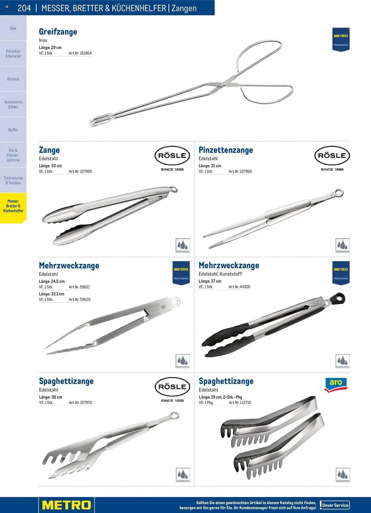 Metro Flugblatt von 2. Dezember bis 31. Dezember 2025 - Flugblätt seite  204