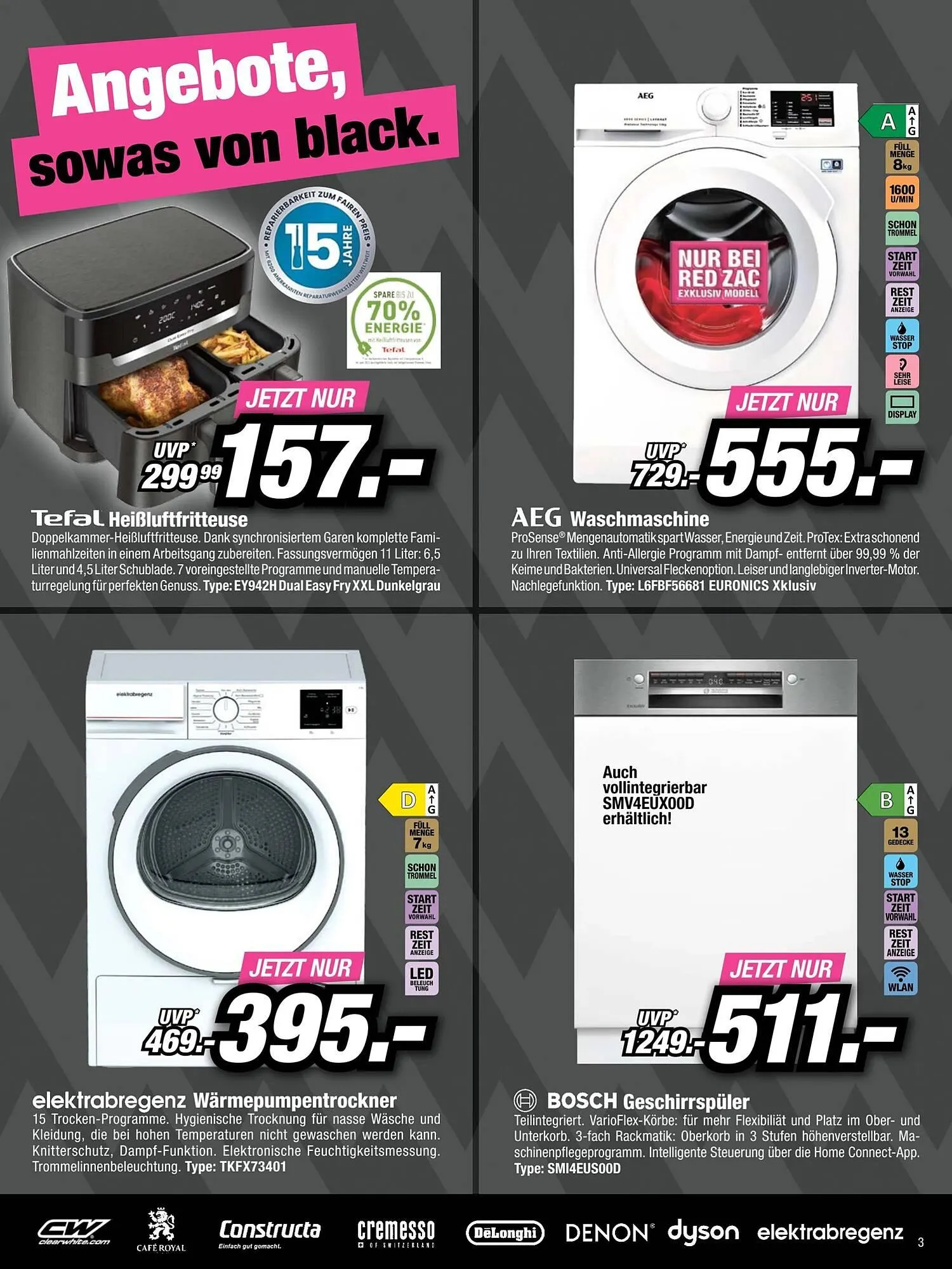 Red Zac Flugblatt von 23. November bis 11. Dezember 2025 - Flugblätt seite  3