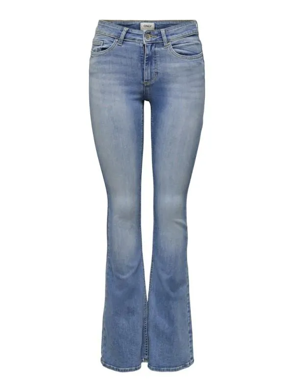 ONLY Boot Cut Jeans für Damen blau | XS