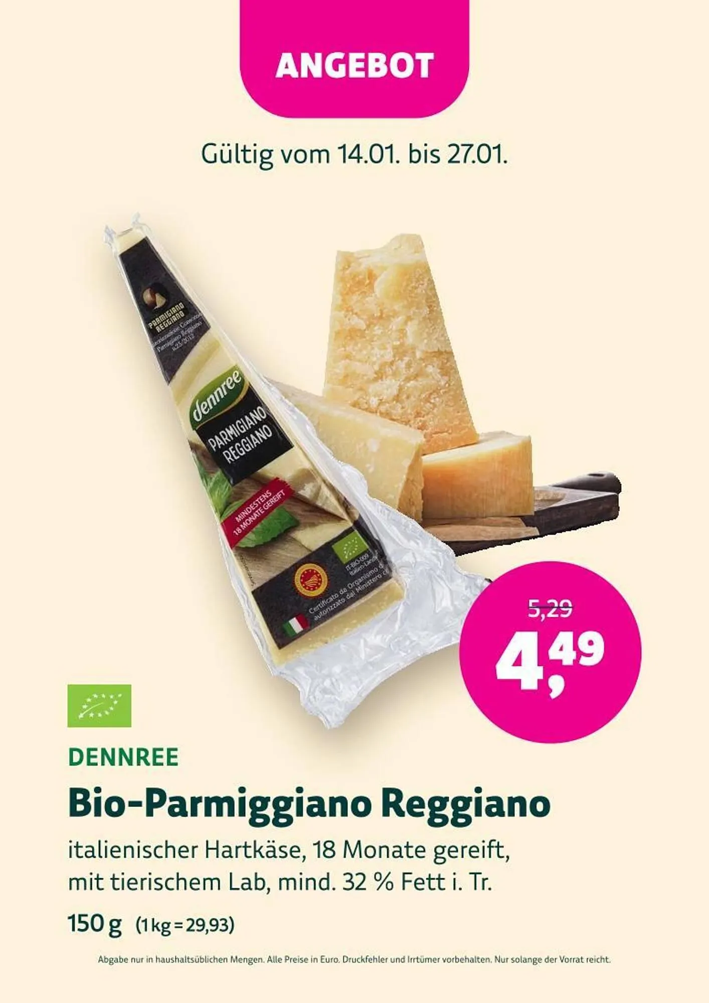 Denn's Biomarkt Flugblatt von 14. Jänner bis 27. Jänner 2026 - Flugblätt seite  26