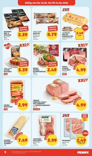 PENNY Flugblatt von 18. Juni bis 24. Juni 2026 - Flugblätt seite  9
